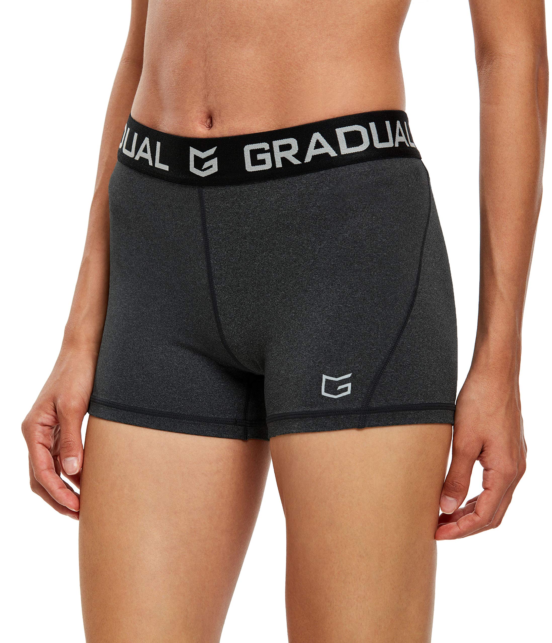 Best Women's Spandex Compression Volleyball Shorts - 3