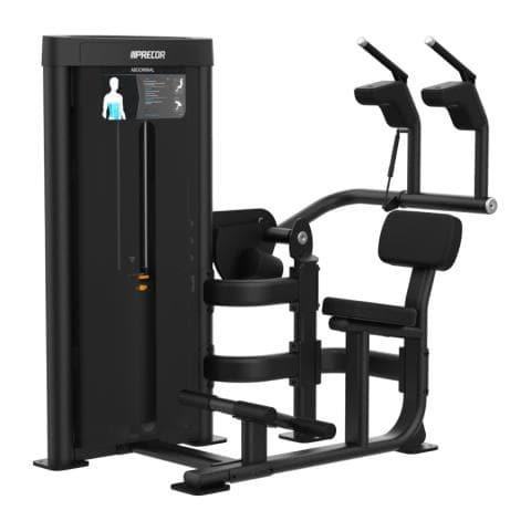Precor Vitality Series Abdominal Machine (C014) - Professional Home Gym Equipment for Core Strength Training & Abs Workout