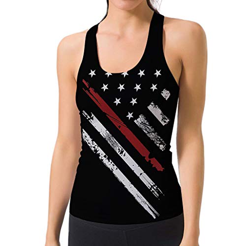 Red Line American Flag