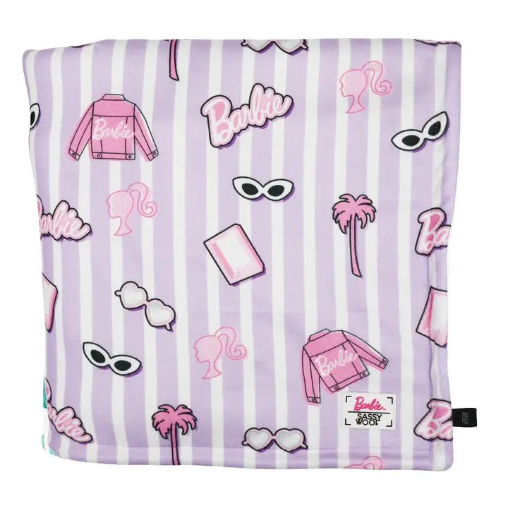 Barbie™ Closet Goals Dog Blanket - Soft & Cozy Pet Blanket for Small to Medium Dogs - Perfect for Beds, Couches & Travel Use