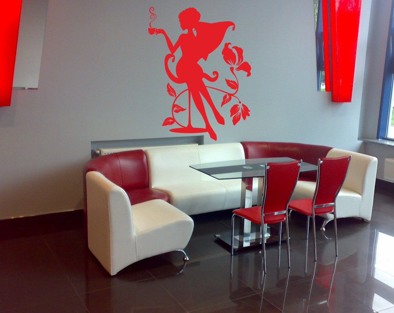Stylish Coffee Bar & Kids Room Wall Art Stickers - Kitchen, Restaurant & Home Decor Decals G9527 | Perfect for Cafes, Playrooms & DIY Spaces
