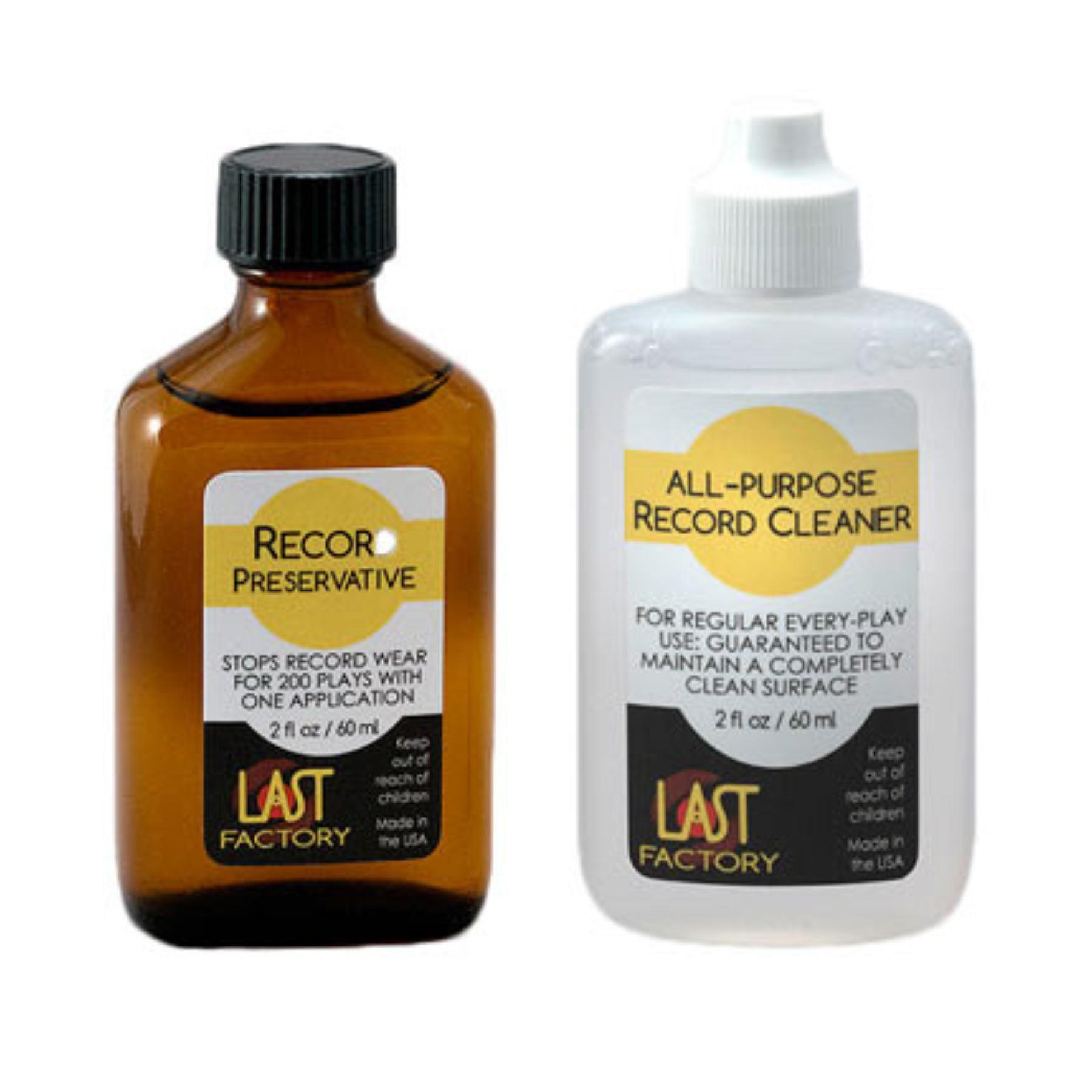 LAST Record Preservative & All Purpose Vinyl Record Cleaner Kit - Open Box Clearance | Perfect for Vinyl Record Cleaning, Maintenance & Collection Care