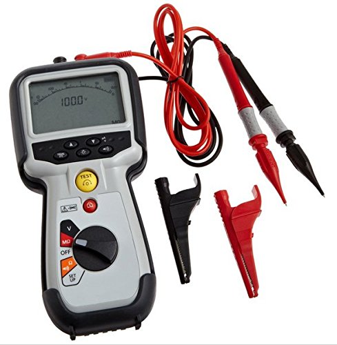 GOWE CAT IV 600V Insulation and Continuity Tester - Professional Electrical Testing Tool for Home, Industrial and Automotive Use