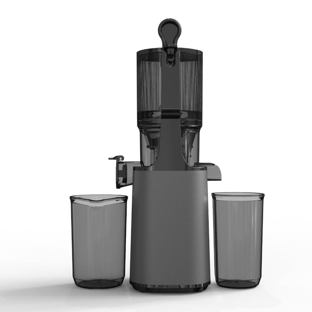 Ciarra Compact Cold Press Juicer 200W - Single Knob Control, Easy Cleanup, High Juice Yield for Healthy Drinks - Perfect for Home, Office & Smoothie Bars