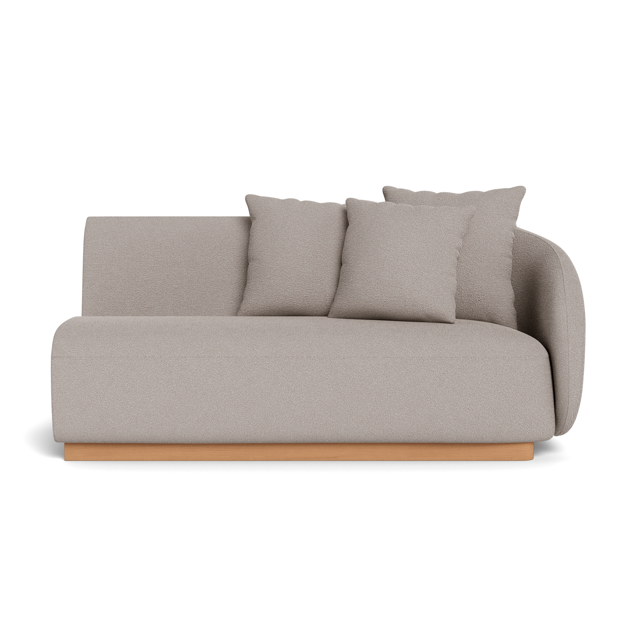 Como 2-Seater Sofa with Right Arm - Modern Living Room Furniture for Small Spaces | Perfect for Apartments, Studios & Cozy Homes
