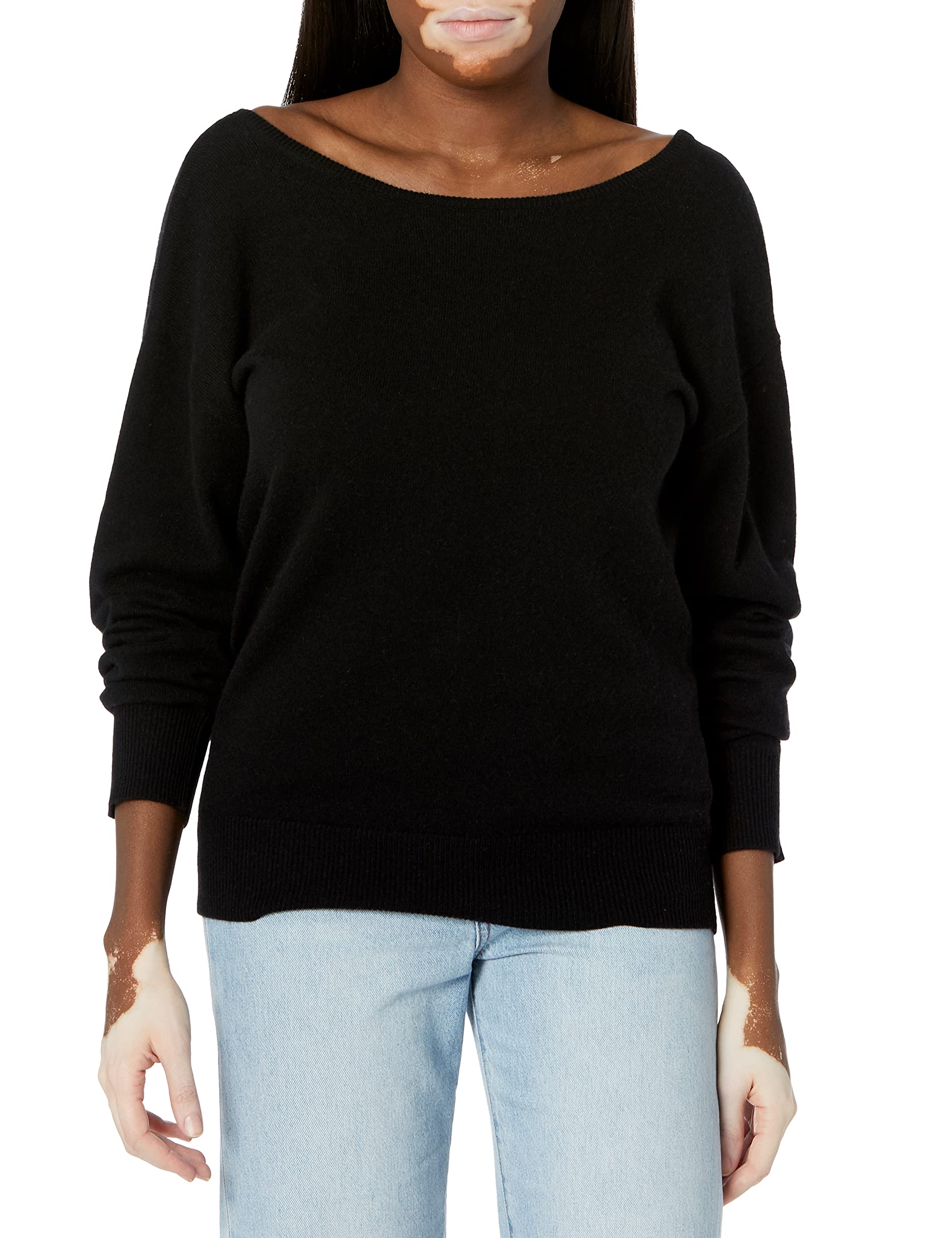 Trina Turk Women's Lemon Drop Tie Back Sweater - Soft Knit Pullover with Back Tie Detail for Casual Wear & Office Outfits