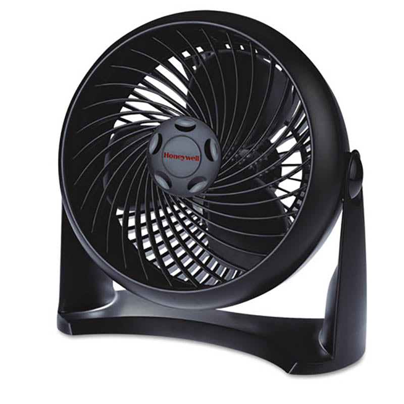 Super Turbo 3-Speed High Performance Desk Fan - Quiet Cooling Fan for Home Office & Bedroom - Black