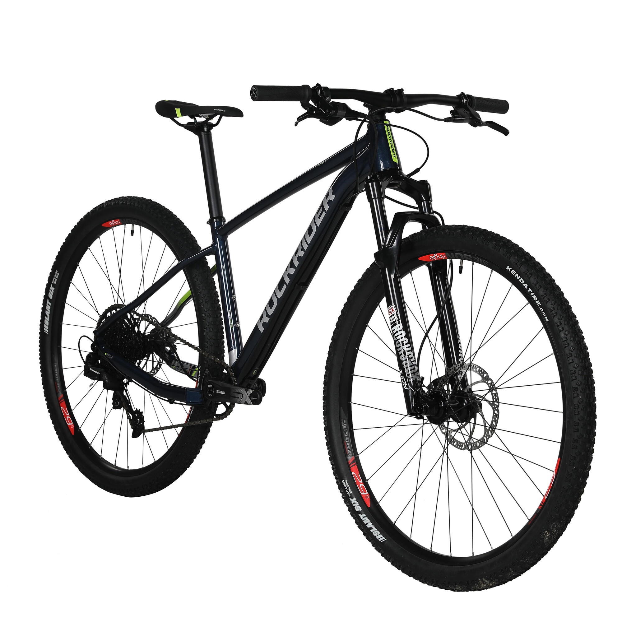 Rockrider XC50 29 Inch Mountain Bike for Men & Women - 21 Speed Aluminum Frame MTB for Trail Riding & Off-Road Adventures