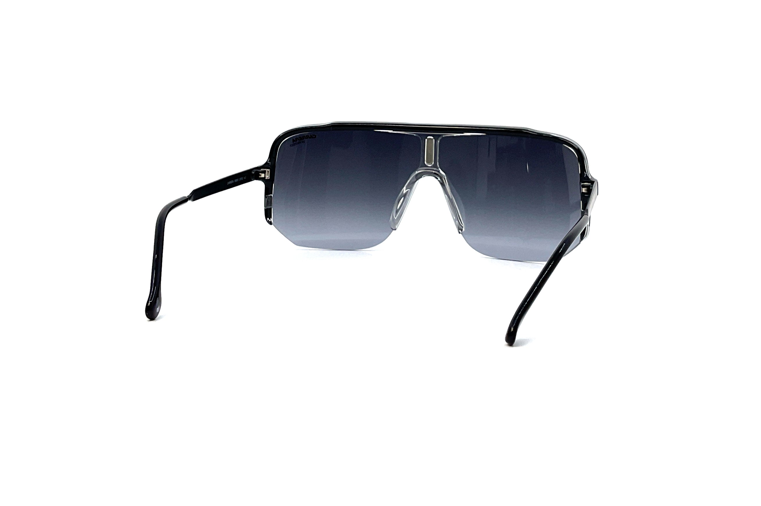 Carrera 1060/S Black Red Sunglasses - Polarized UV Protection for Men & Women - Perfect for Driving, Running, and Outdoor Sports