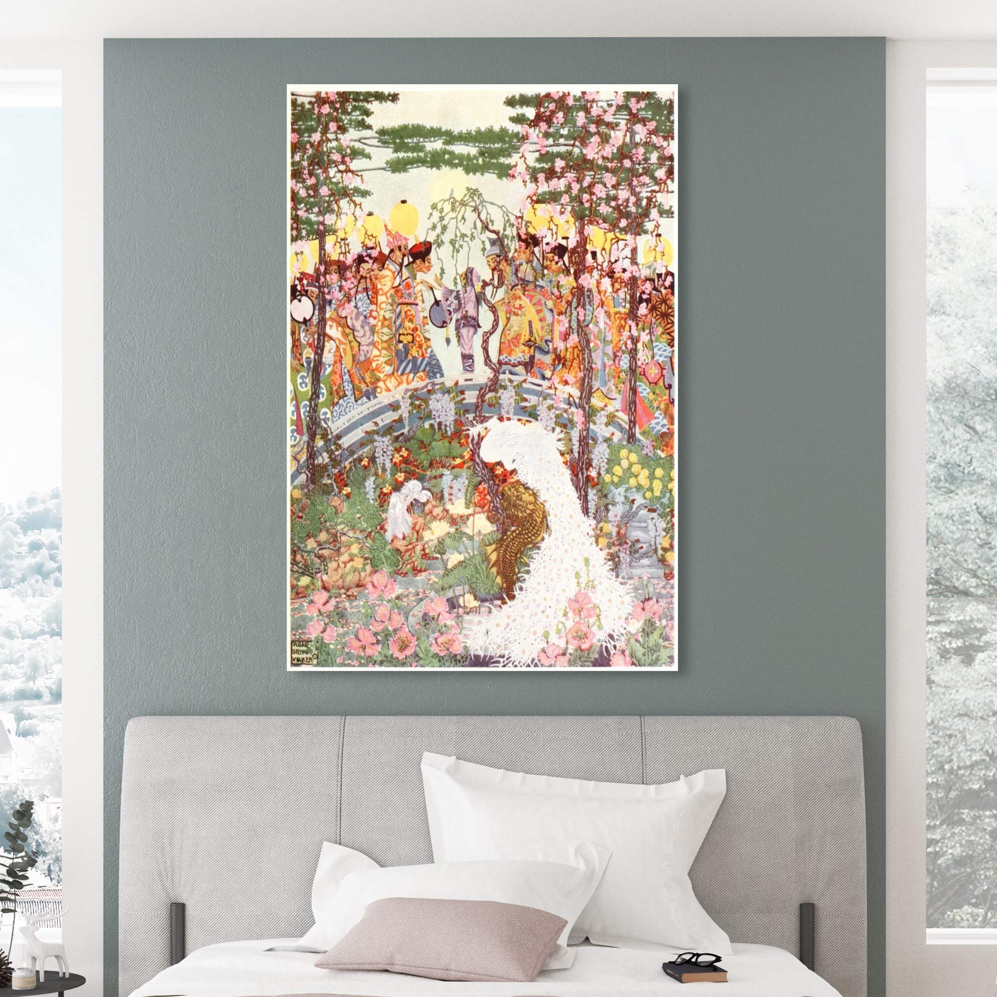 Oliver Gal Artist Co. Andersen Fairy Tales III Fantasy Wall Art Canvas Print - 30