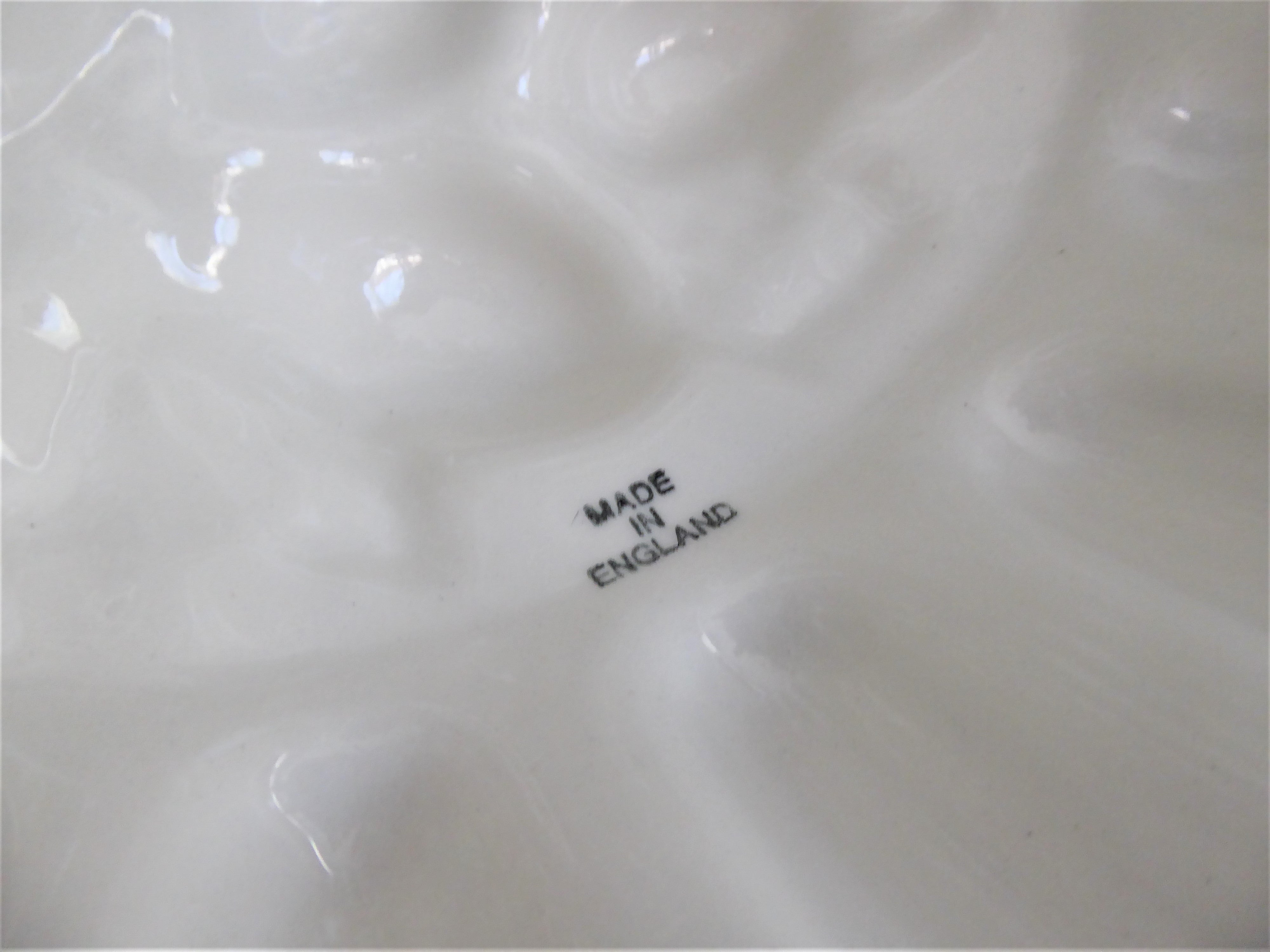 Vintage 1970s English White Ironstone Pudding Mold - Oval Baking Dish & Casserole for Classic Desserts | Perfect for Puddings, Custards & Traditional British Baking