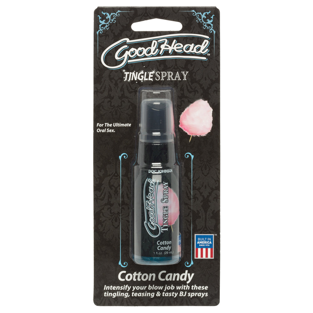 GoodHead Tingle Cooling Oral Stimulant Spray - Minty Fresh Breath Enhancer for Intimate Moments & Sensual Experiences