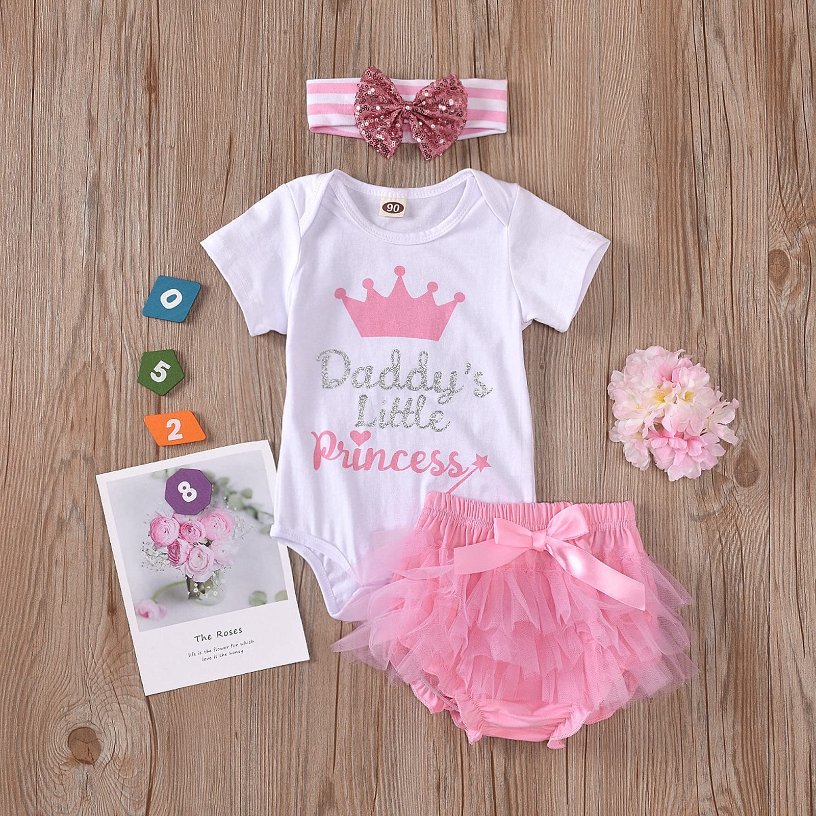 Adorable Baby Girl Clothes 0-24 Months | Newborn Infant Summer Outfits | Cute & Comfortable Cotton Rompers, Dresses & Sets for Playtime, Beach & Family Photos