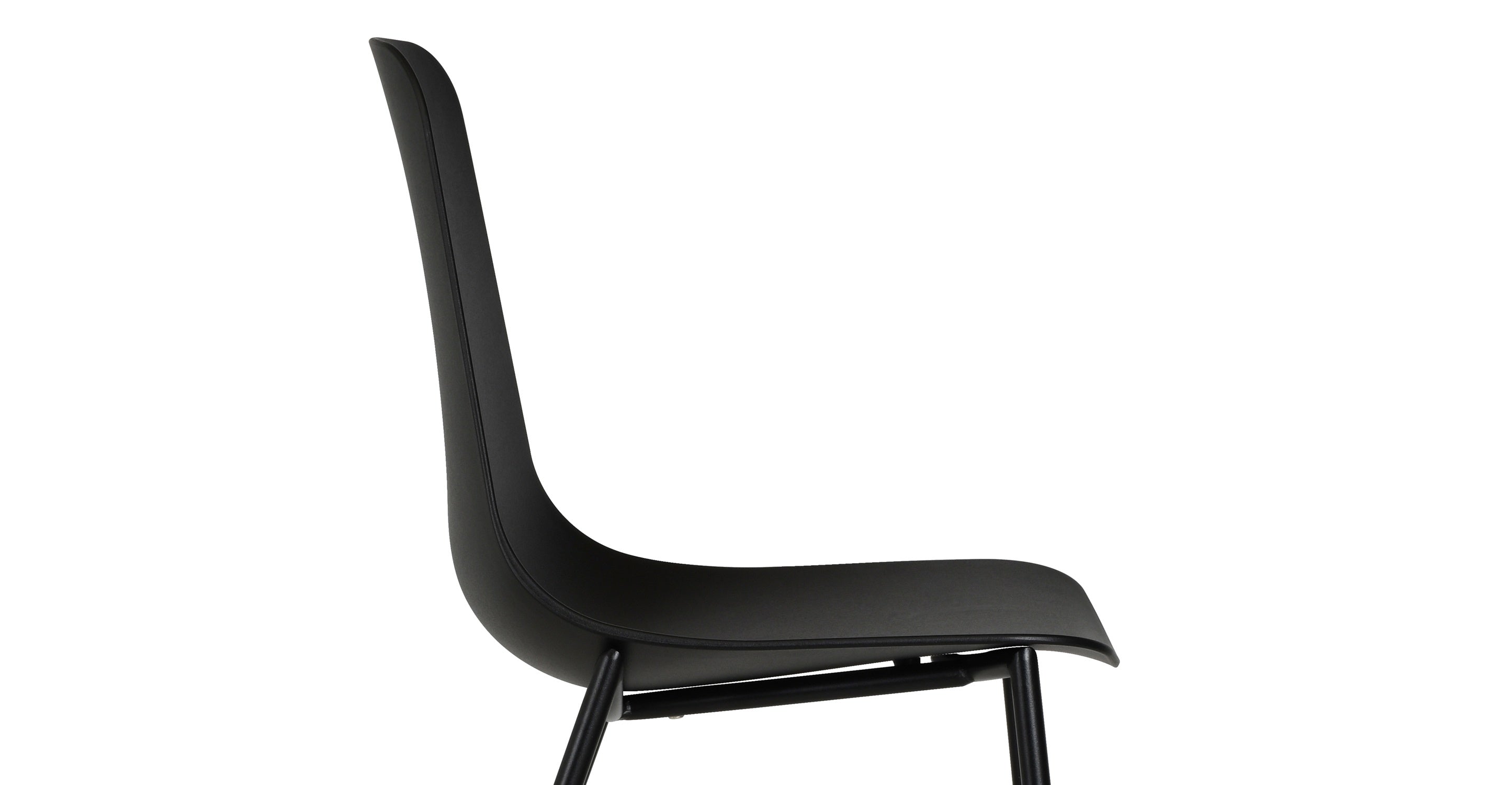 Isla Dining Chair - Modern Wooden Dining Room Chairs Set of 2, Comfortable Upholstered Seat with Sturdy Metal Legs - Perfect for Kitchen, Dining Room, Breakfast Nook & Home Decor