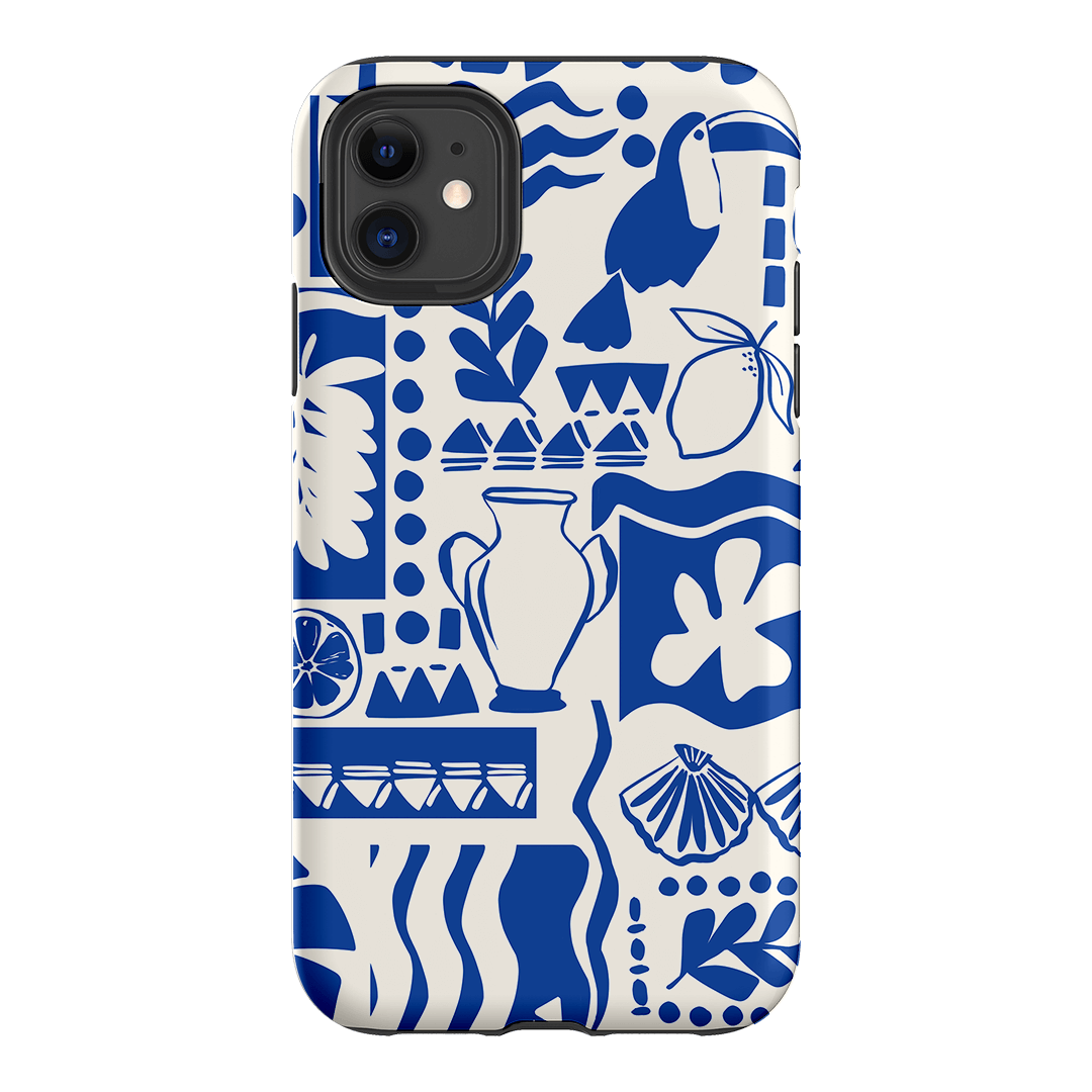 Toucan Blue Tropical Design Phone Case - Durable Protective Cover for iPhone & Samsung - Perfect for Beach Vacations & Summer Outings