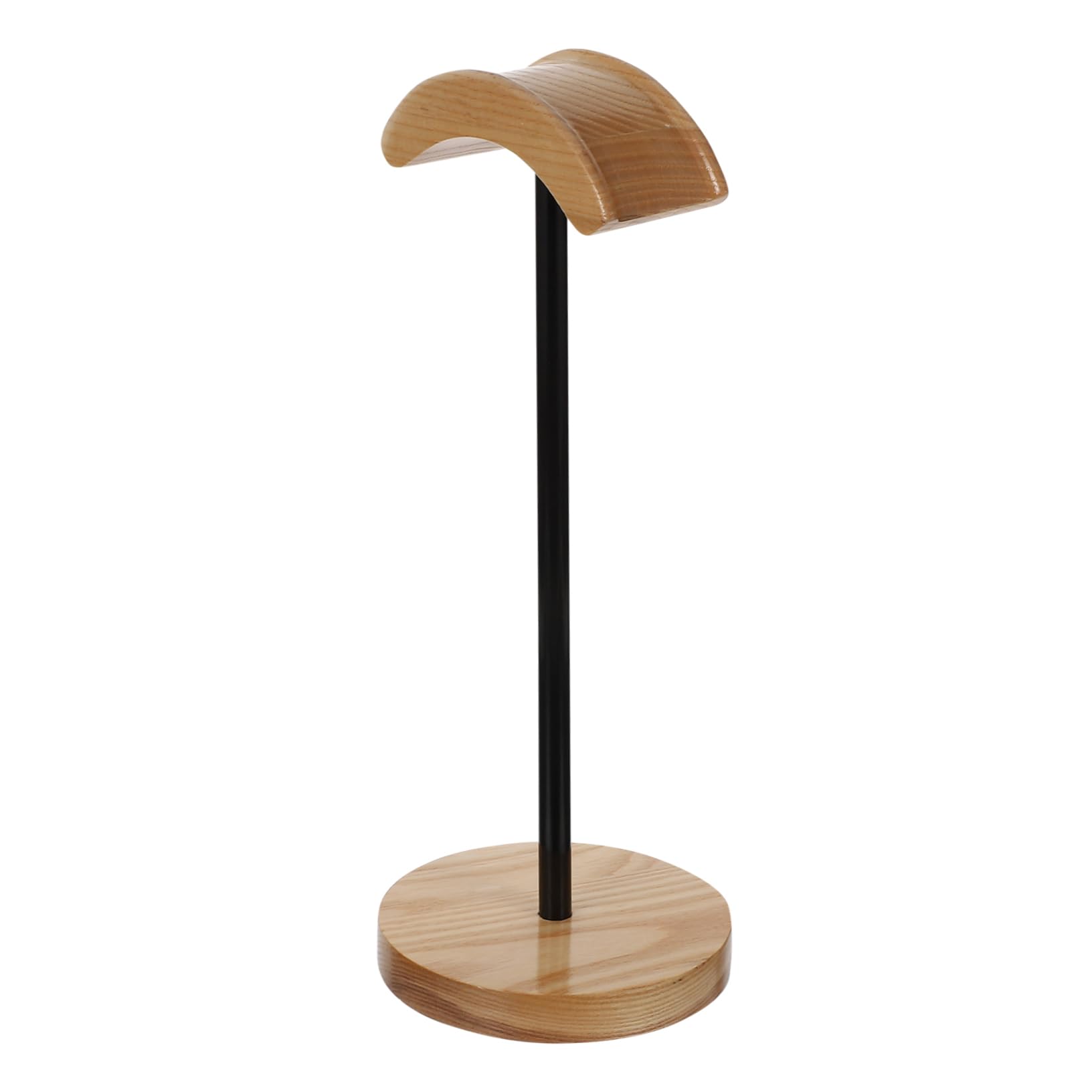 Premium OSALADI Solid Wood Headphone Stand - Elegant Wooden Headphone Hanger & Gaming Headset Holder - Space-Saving Desktop Display Stand for Home Office, Gaming Setup & Studio Use