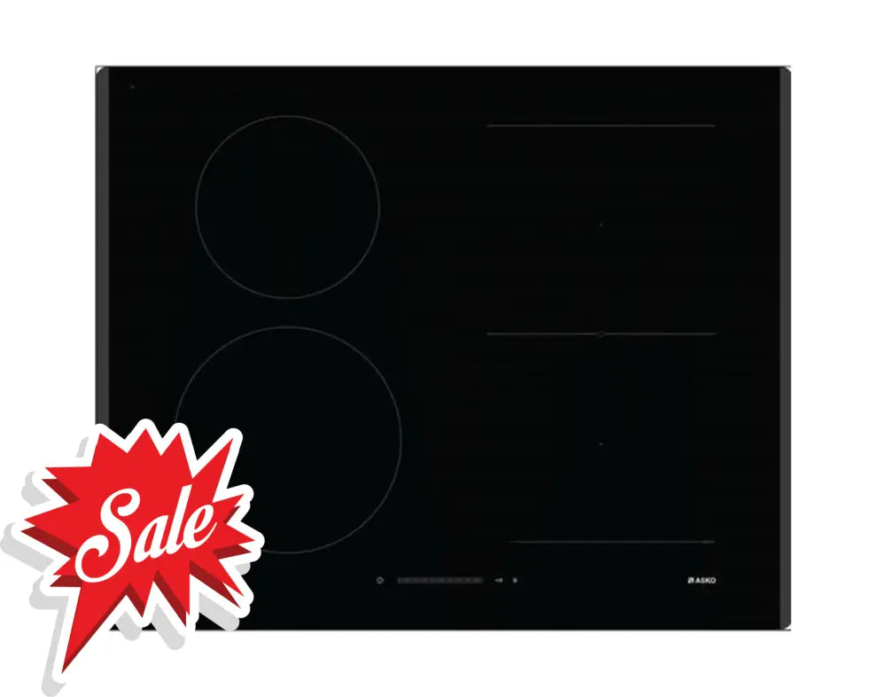 ASKO HI1621G 60cm 4 Burner Induction Cooktop - Built-in Electric Stove with Touch Control for Modern Kitchen | Perfect for Home Cooking, Baking & Entertaining