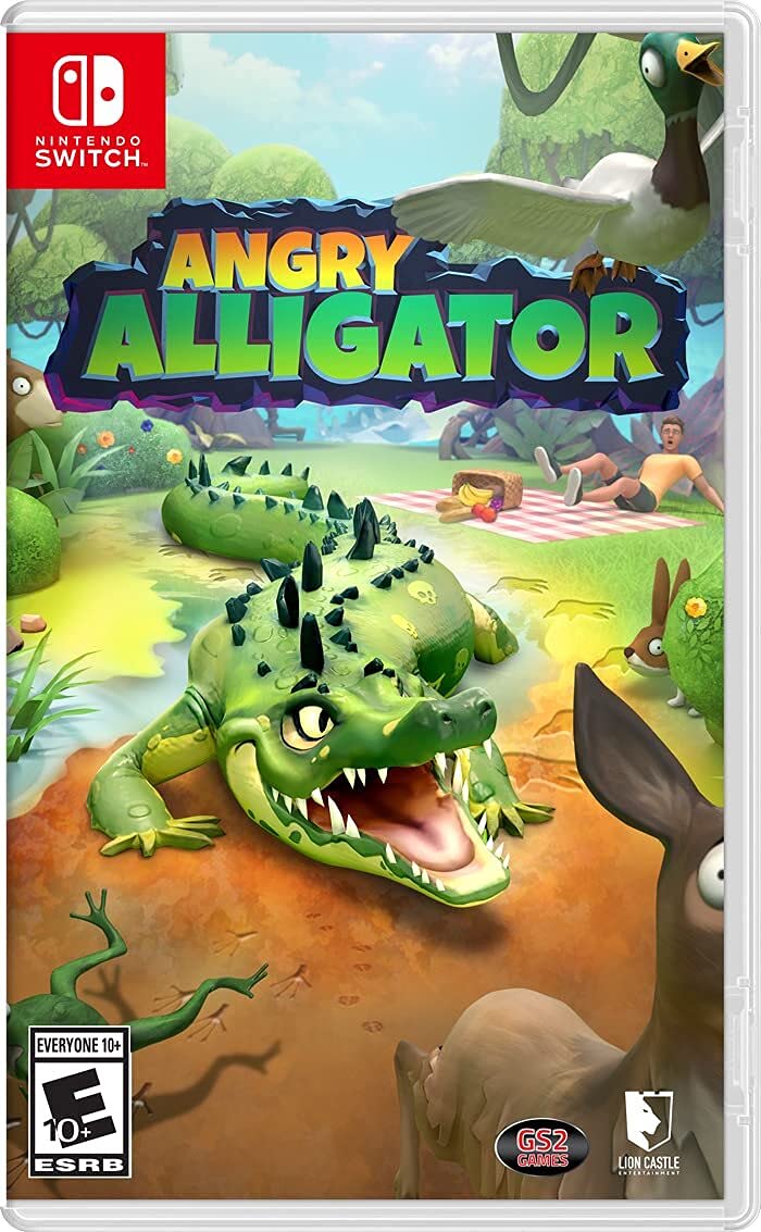 Angry Alligator Game for Nintendo Switch - Fun Family Adventure Game for Kids & Adults - Perfect for Parties, Travel & Indoor Entertainment