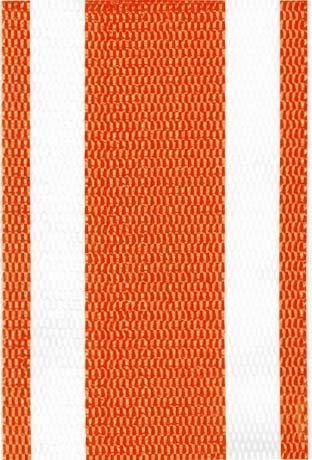 Orange and White