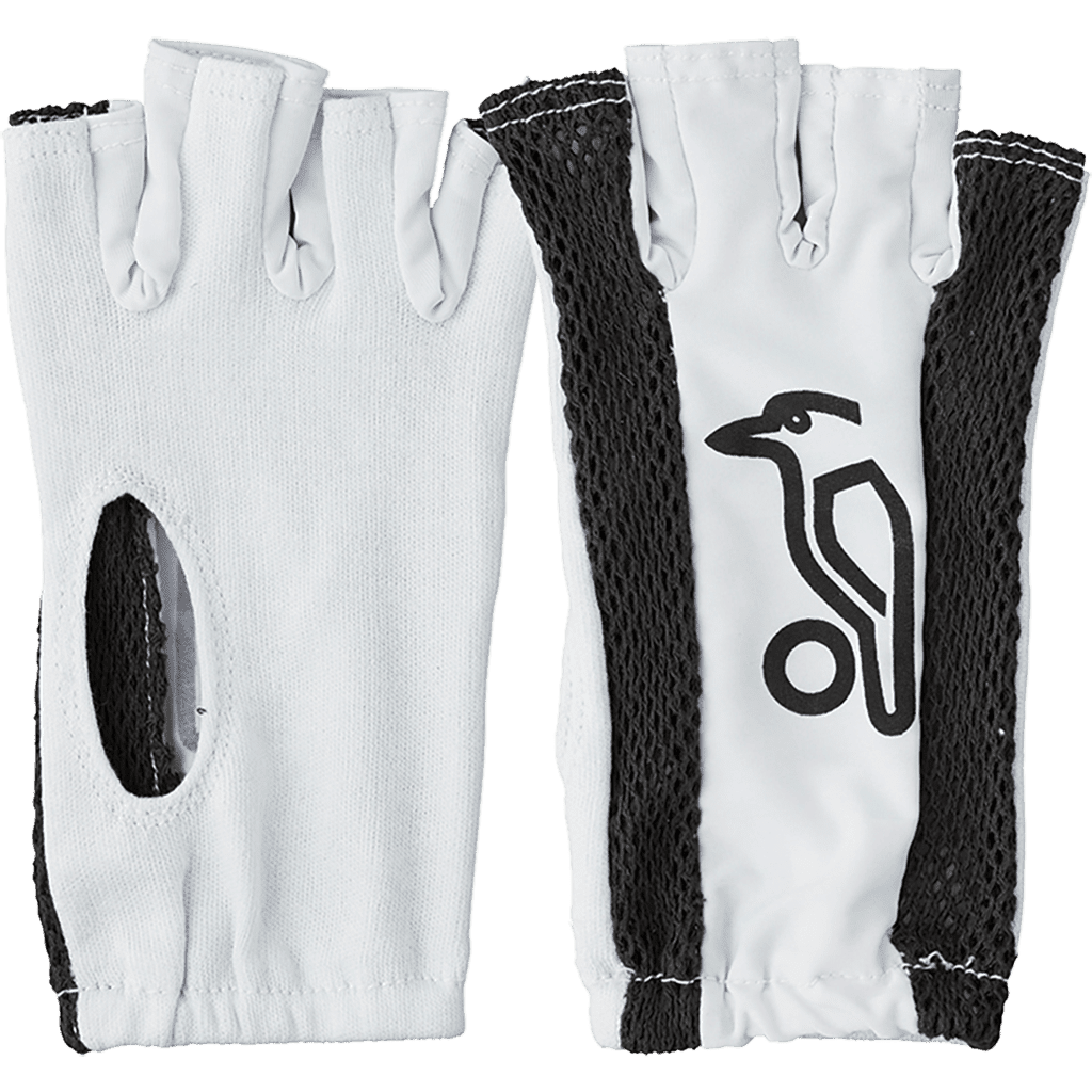 Kookaburra Fingerless Cricket Batting Inner Gloves - Breathable & Lightweight for Enhanced Grip & Comfort - Perfect for Cricket Practice, Matches & Training Sessions