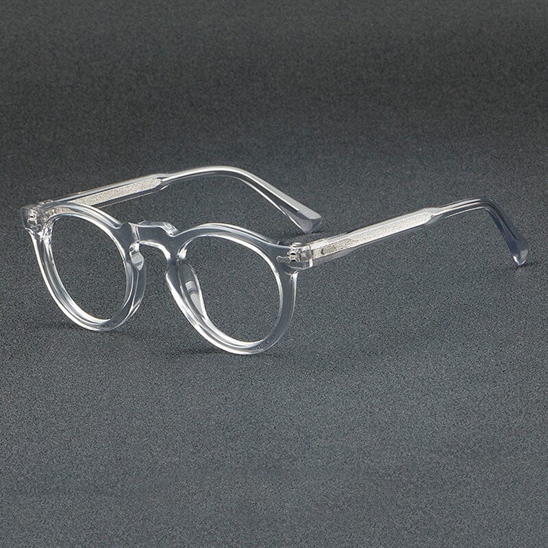 Vintage Acetate Eyeglass Frames - Classic Retro Style Unisex Glasses for Men & Women - Perfect for Reading, Fashion, and Everyday Wear