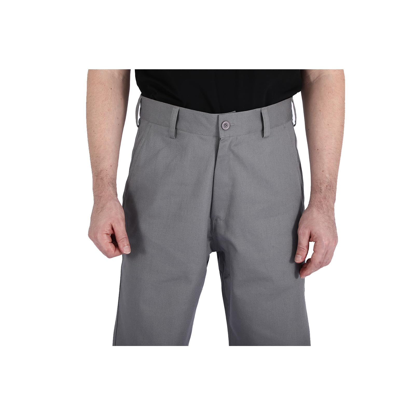 FR Pants - 7oz Flame Resistant Welding Pants for Men, Fire Retardant Workwear for Industrial & Construction Safety