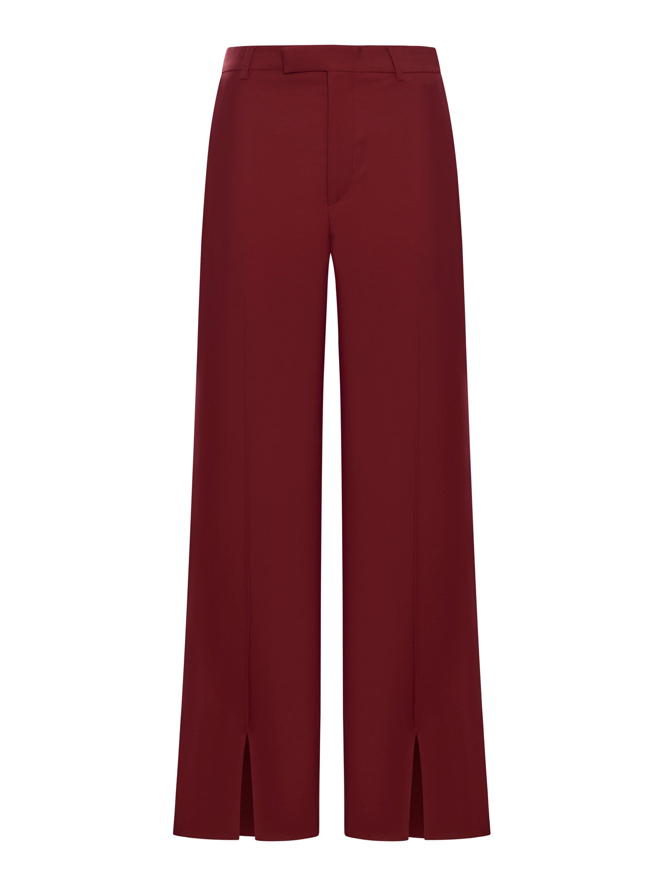 Oversize Low Waist Petite Fit Wool Pants for Women - Comfortable & Stylish Trousers for Office, Casual Wear & Winter Fashion