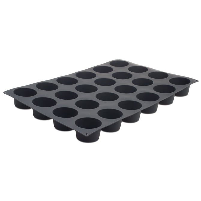 Premium Pavoflex Silicone Big Muffin Mold - 24 Cavity Non-Stick Baking Pan for Cupcakes, Muffins & Desserts | Perfect for Home Baking, Party Treats & Holiday Cooking