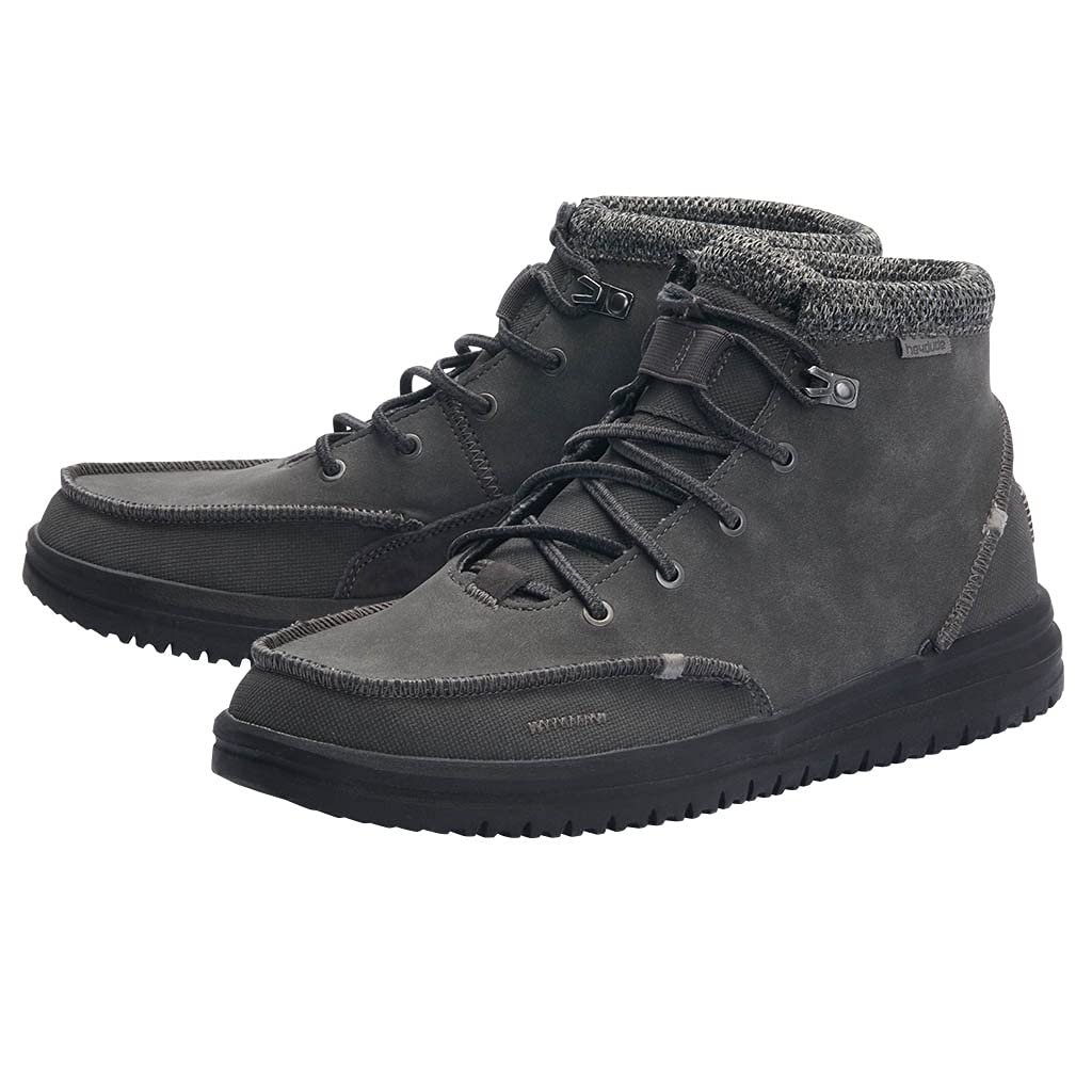 Hey Dude Men's Bradley Lace-Up Boots - Comfortable Lightweight Casual Shoes for Men in Multiple Colors | Perfect for Walking, Hiking & Everyday Wear