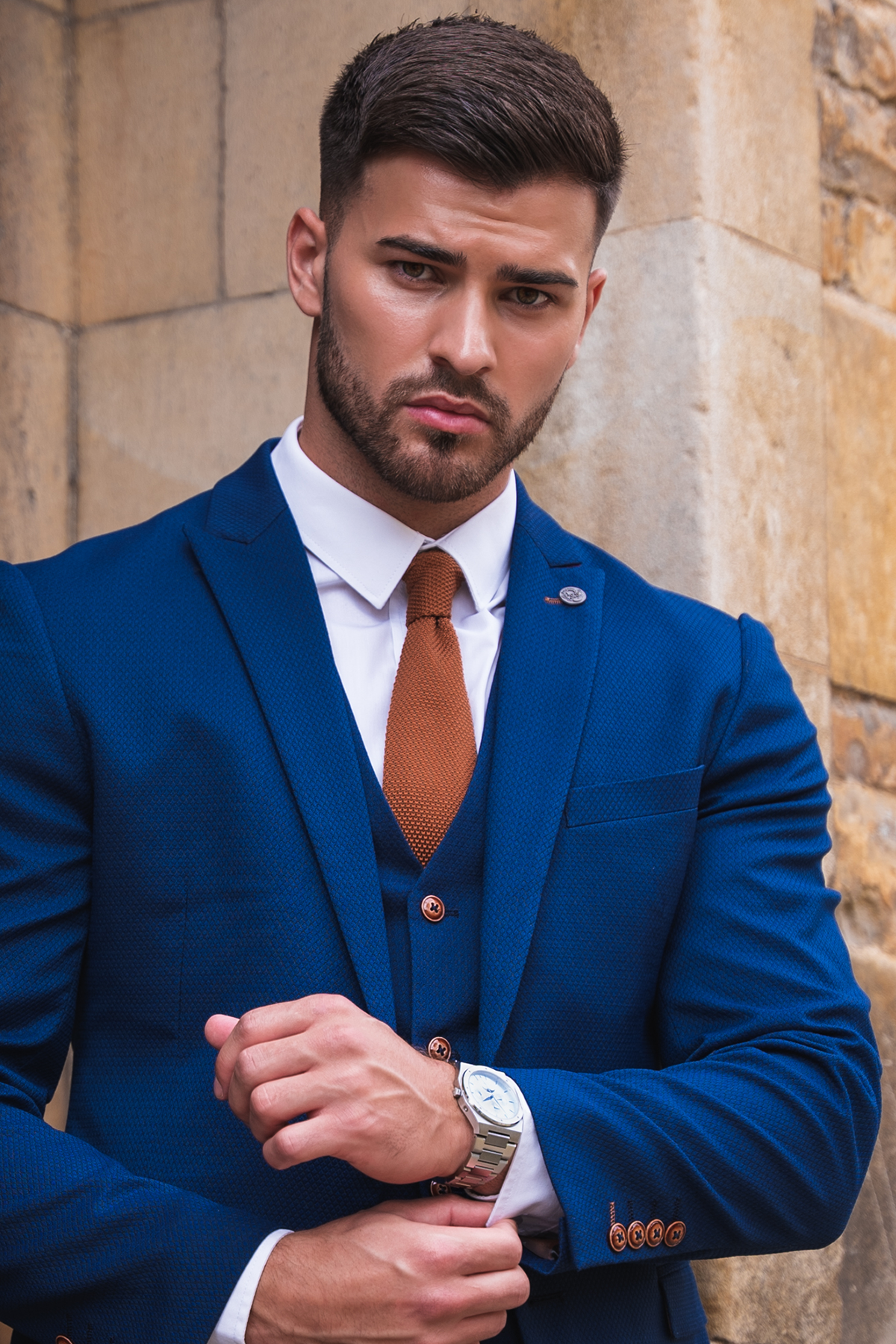 Owen Warner Runner Up Suit - 'I'm A Celebrity Get Me Out Of Here' 2022 Max Royal Blue Blazer | Formal Wear for Awards, Weddings & Special Events