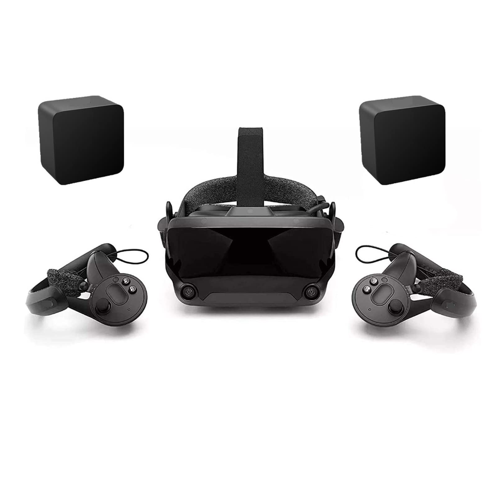 Steam VR Kit Headset with Base Stations & Controllers - Full Kit 1.0 Station for Immersive Virtual Reality Gaming | Perfect for PC VR Gaming, Simulation Training & Interactive Entertainment