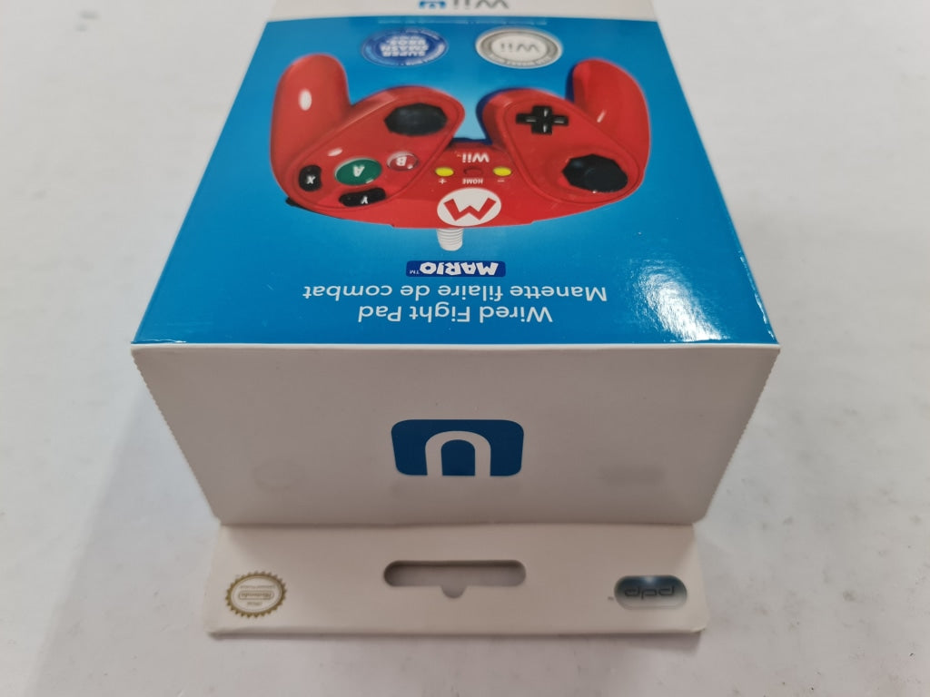 Original Nintendo Mario Wired Fight Pad Pro Controller for Switch - Perfect for Smash Bros, Mario Kart & Fighting Games - Official Licensed Gamepad for Competitive Gaming & Multiplayer Sessions
