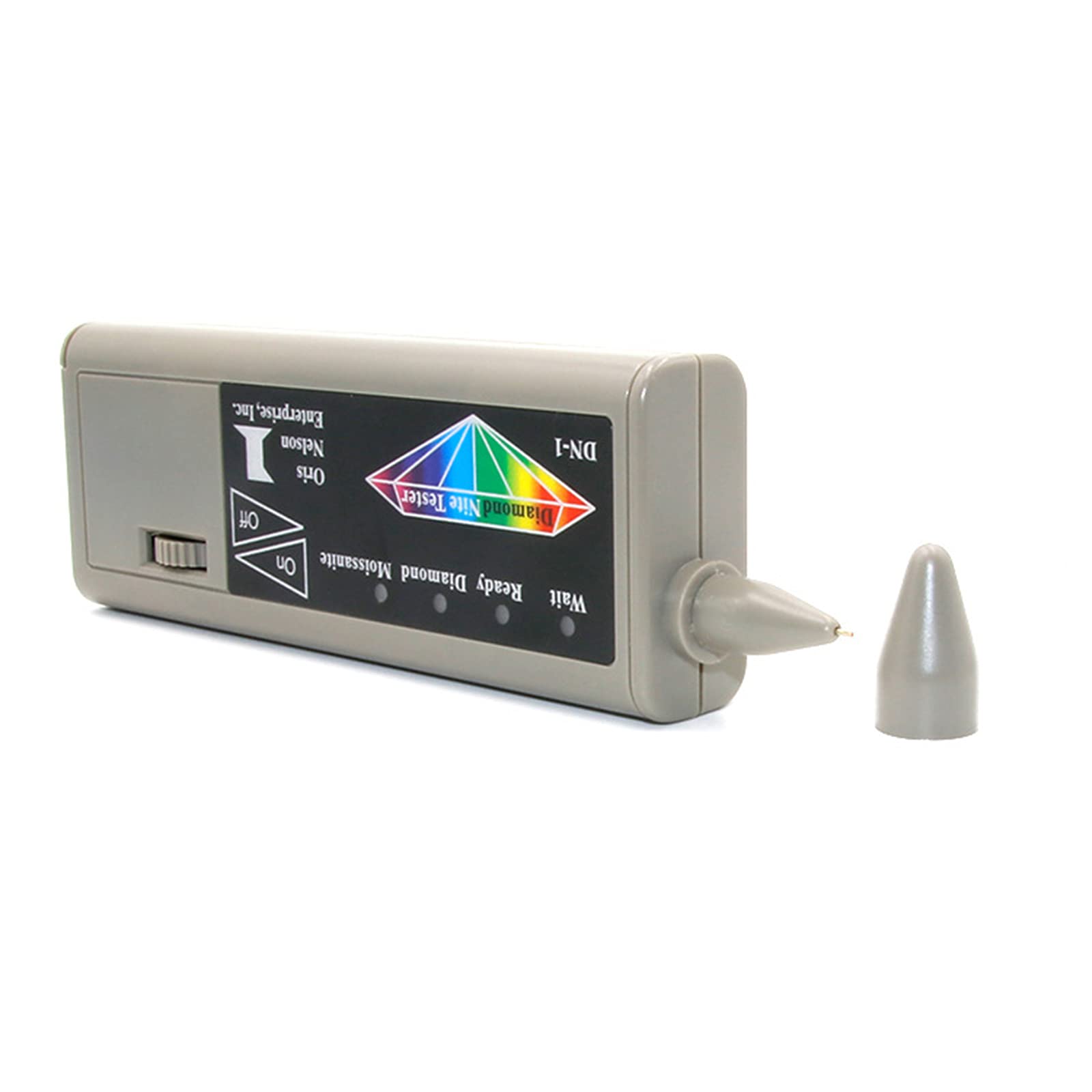 Professional Diamond Tester Pen - High Accuracy Jewelry Diamond Selector for Gemologists & Jewelers | Thermal Conductivity Meter for Real/Fake Diamond Detection | Perfect for Jewelry Appraisal, Pawn Shops & Gemstone Testing