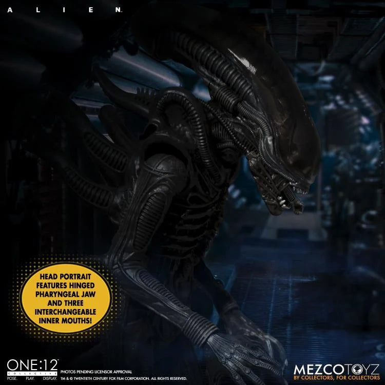 Alien One:12 Collective Action Figure - Highly Detailed Collectible Toy for Sci-Fi Fans | Perfect for Display, Gifts, and Movie Enthusiasts