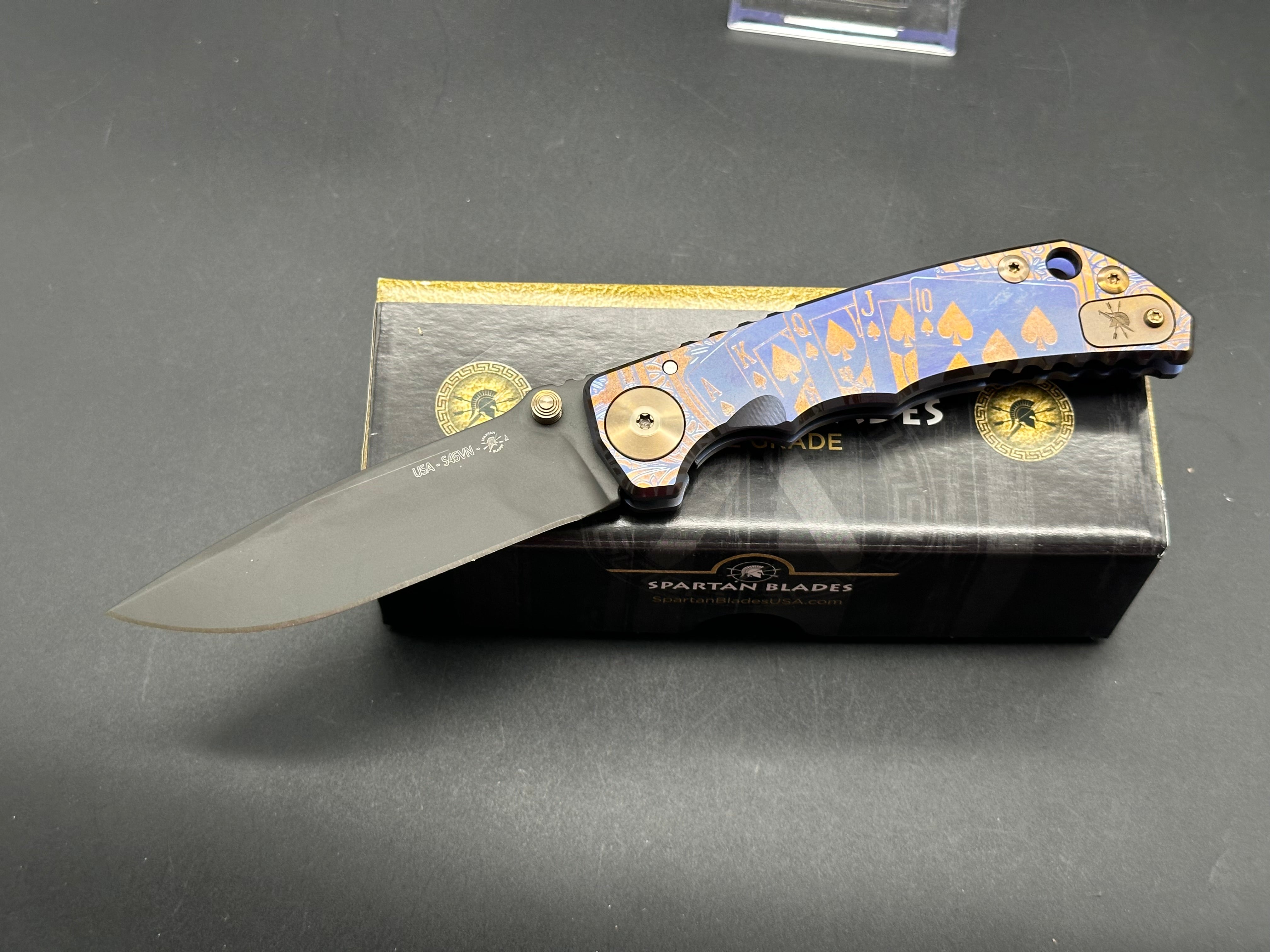 Spartan Blades Harley Special Edition 2022 Royal Flush S45VN 4
