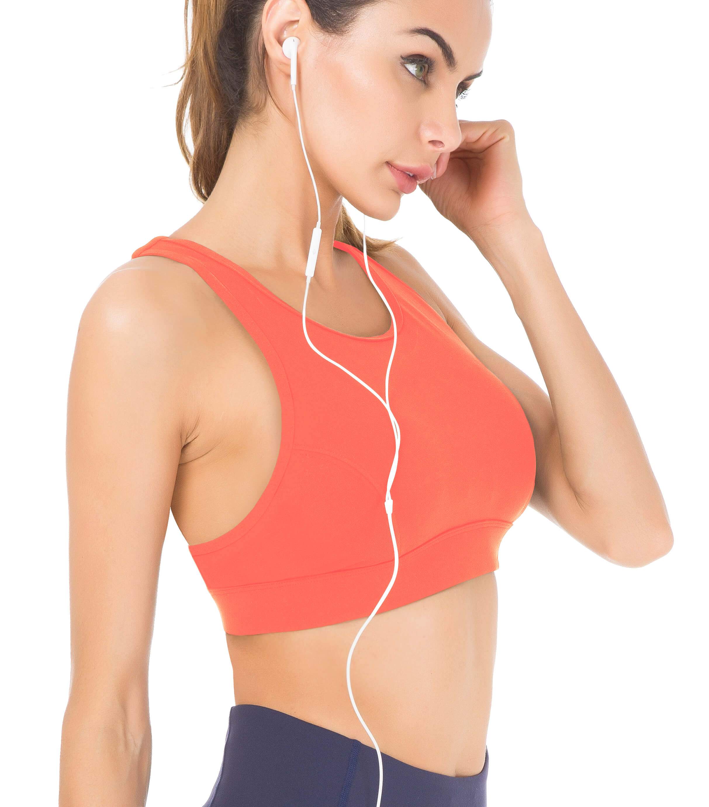 Medium Support Sports Bra 70927 - Comfortable & Breathable Workout Bra for Running, Yoga & Gym - Women's Activewear for High-Impact Exercise