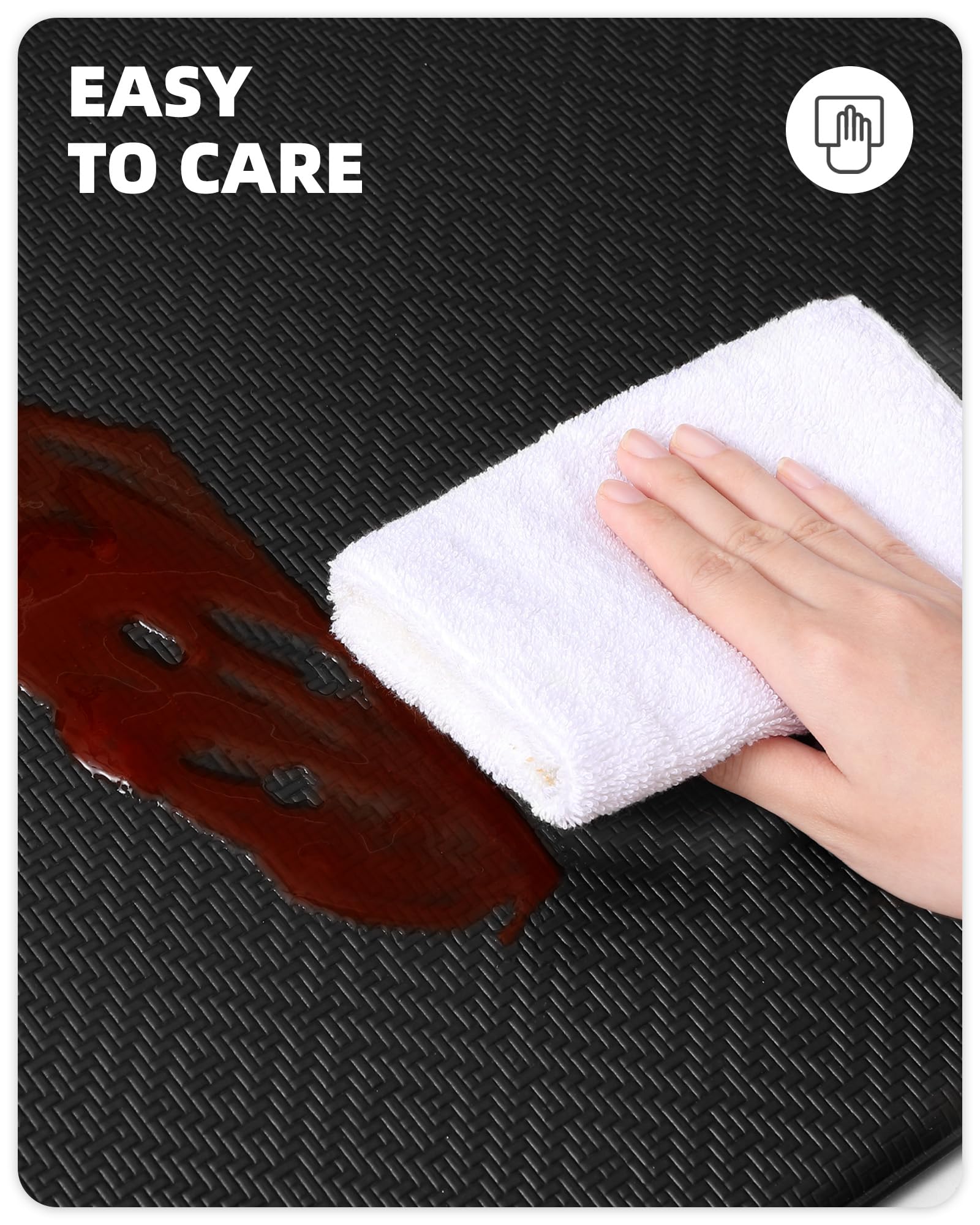 Anti-Fatigue Kitchen Mat with Non-Slip Cushioning - 17