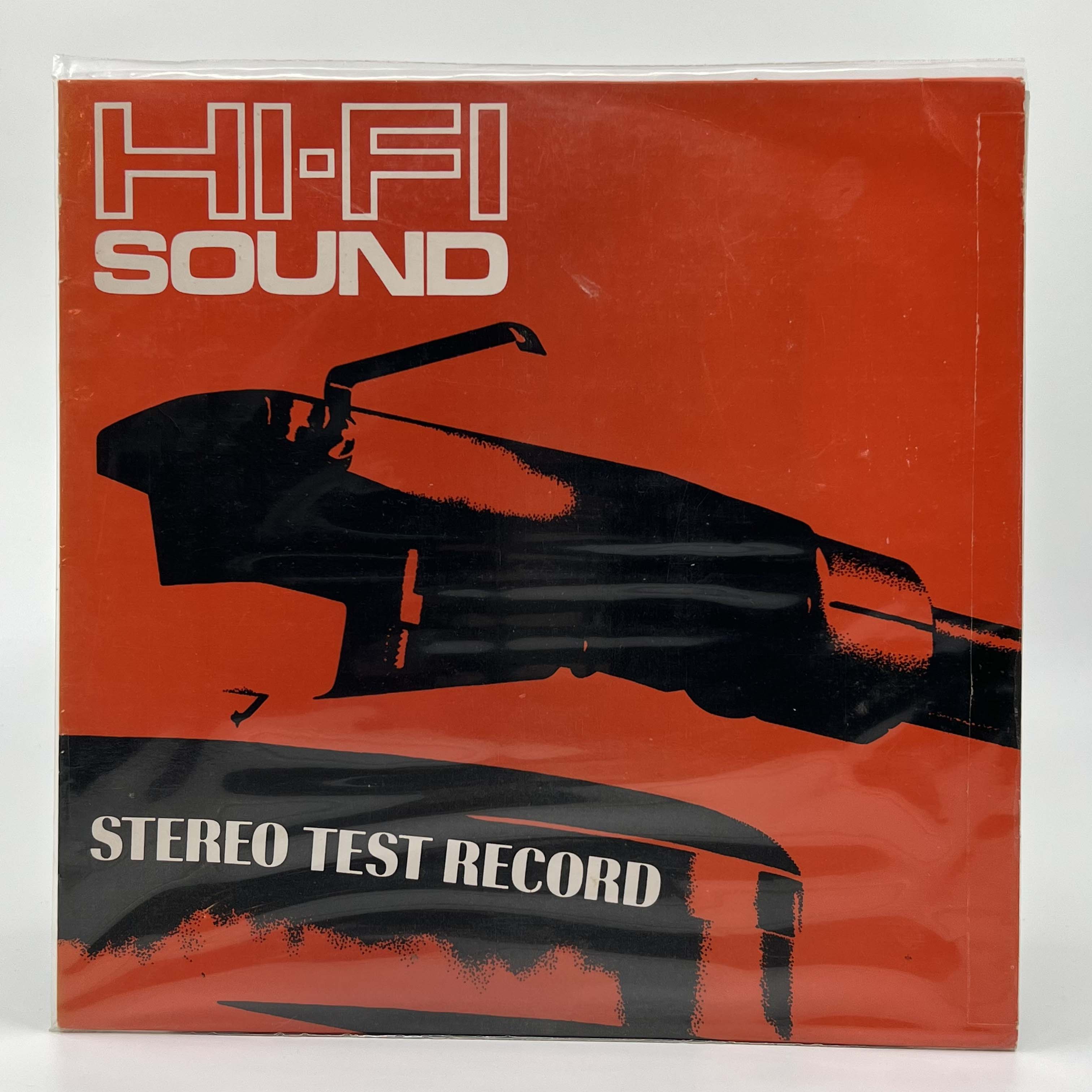 High-Quality Stereo Test Record LP Vinyl - Audiophile Sound Check & Calibration for Turntables & Hi-Fi Systems - Perfect for DJs, Collectors & Music Enthusiasts