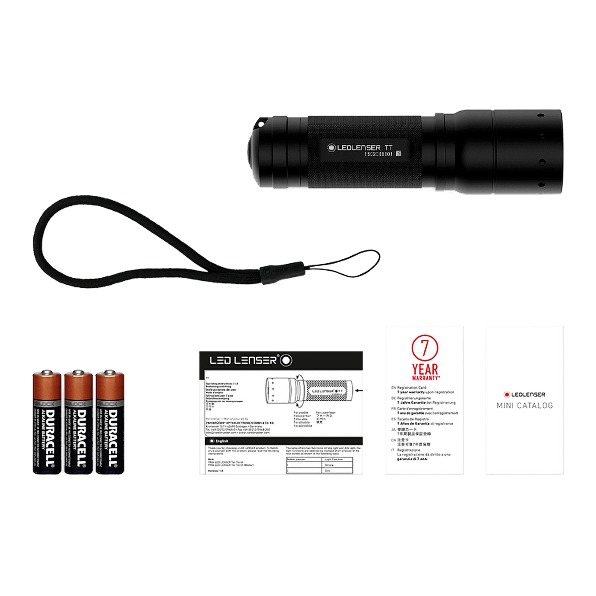 Tac Torch - High-Powered Tactical Flashlight for Outdoor Adventures, Camping, Hiking & Emergency Use