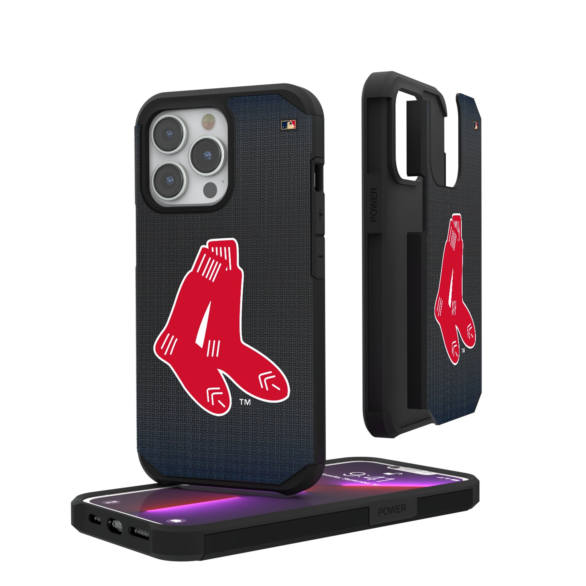 Boston Red Sox 1924-1960 Vintage Cooperstown Collection Rugged Linen Phone Case - Perfect for Baseball Fans & iPhone Protection at Games, Work, or Travel