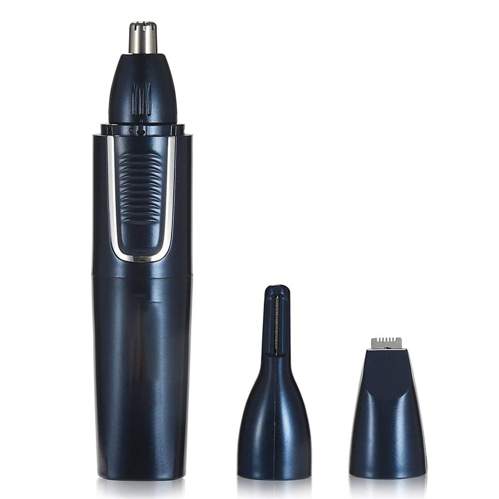 Professional USB Rechargeable Electric Hair Trimmer for Men & Women - Dual-Edge Stainless Steel Blades for Nose, Ear, Eyebrow & Beard Grooming - Waterproof & Portable for Travel, Home & Salon Use