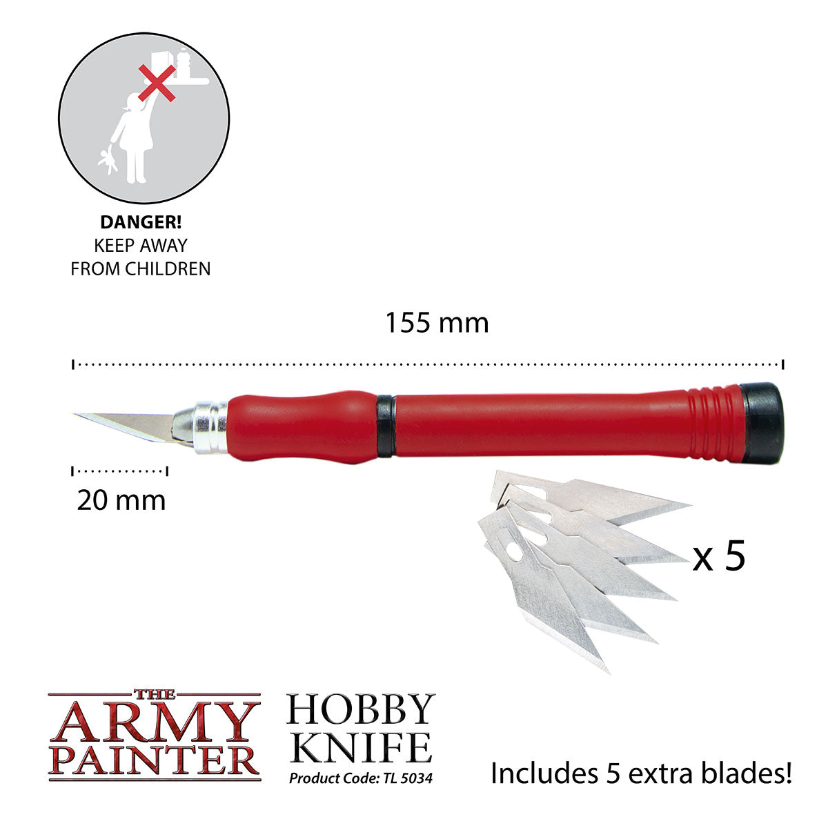 Premium Hobby Knife Set - Sharp Craft Blades for Model Building, Scrapbooking & DIY Projects - Perfect for Precision Cutting, Carving & Detail Work