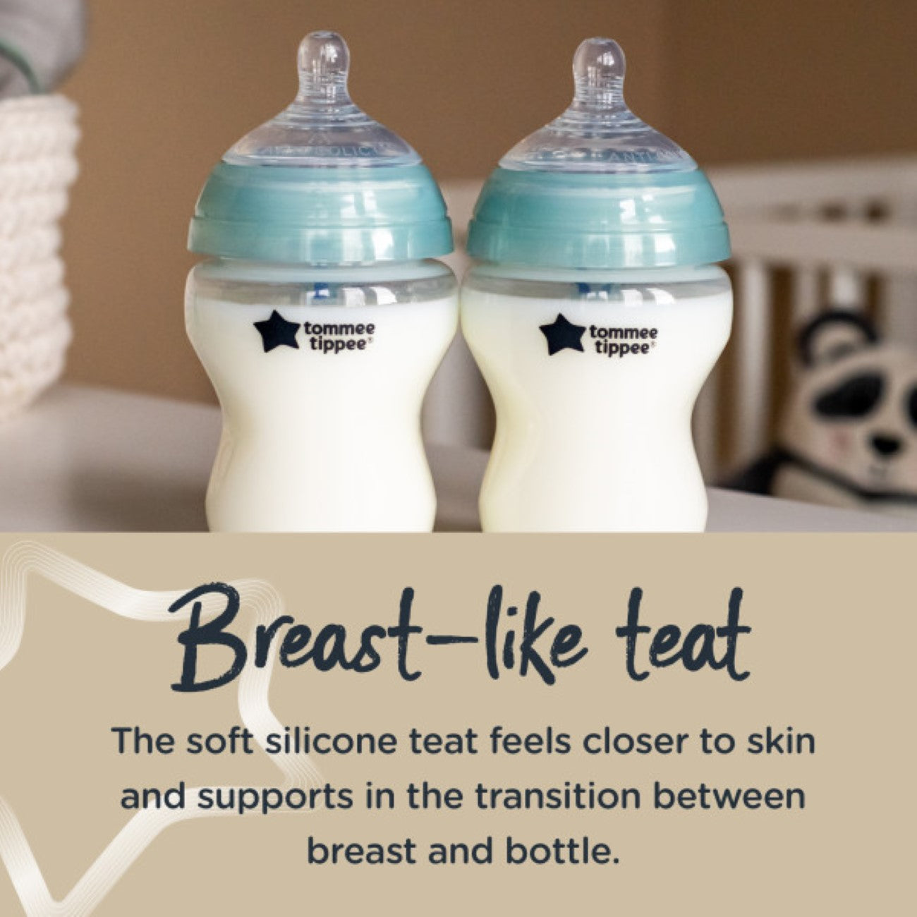 Premium Anti-Colic Baby Bottles for Newborns (0M+) - BPA Free, Leak Proof, Pack of 2 - Perfect for Breastfeeding Transition & Night Feeding