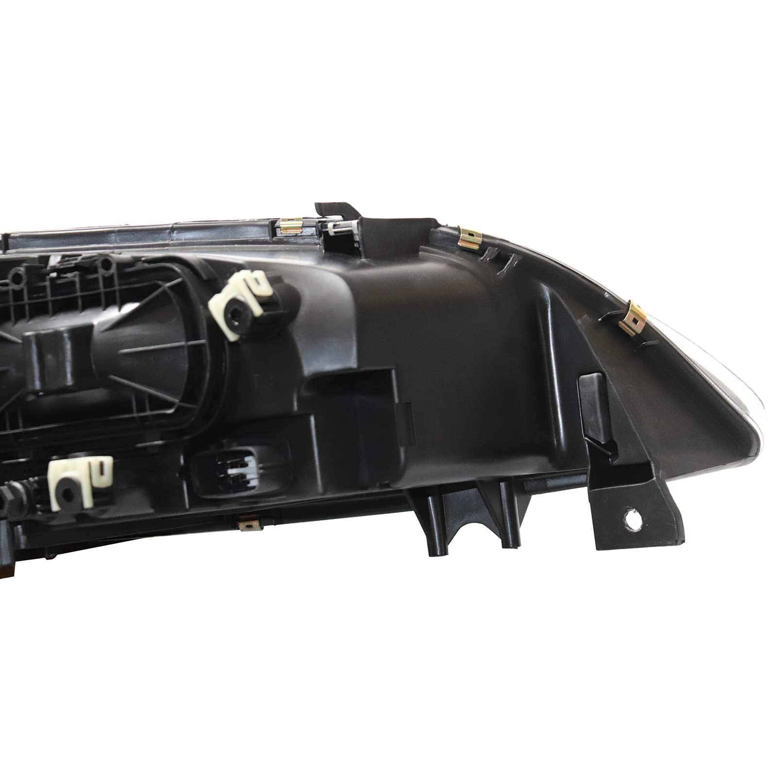 2006-2008 Mazda 6 Driver Side Left Headlight Assembly - Black Housing with Clear Lens (Part# MA2502134/MA2503134) | US Stock | Perfect for Night Driving & Foggy Conditions