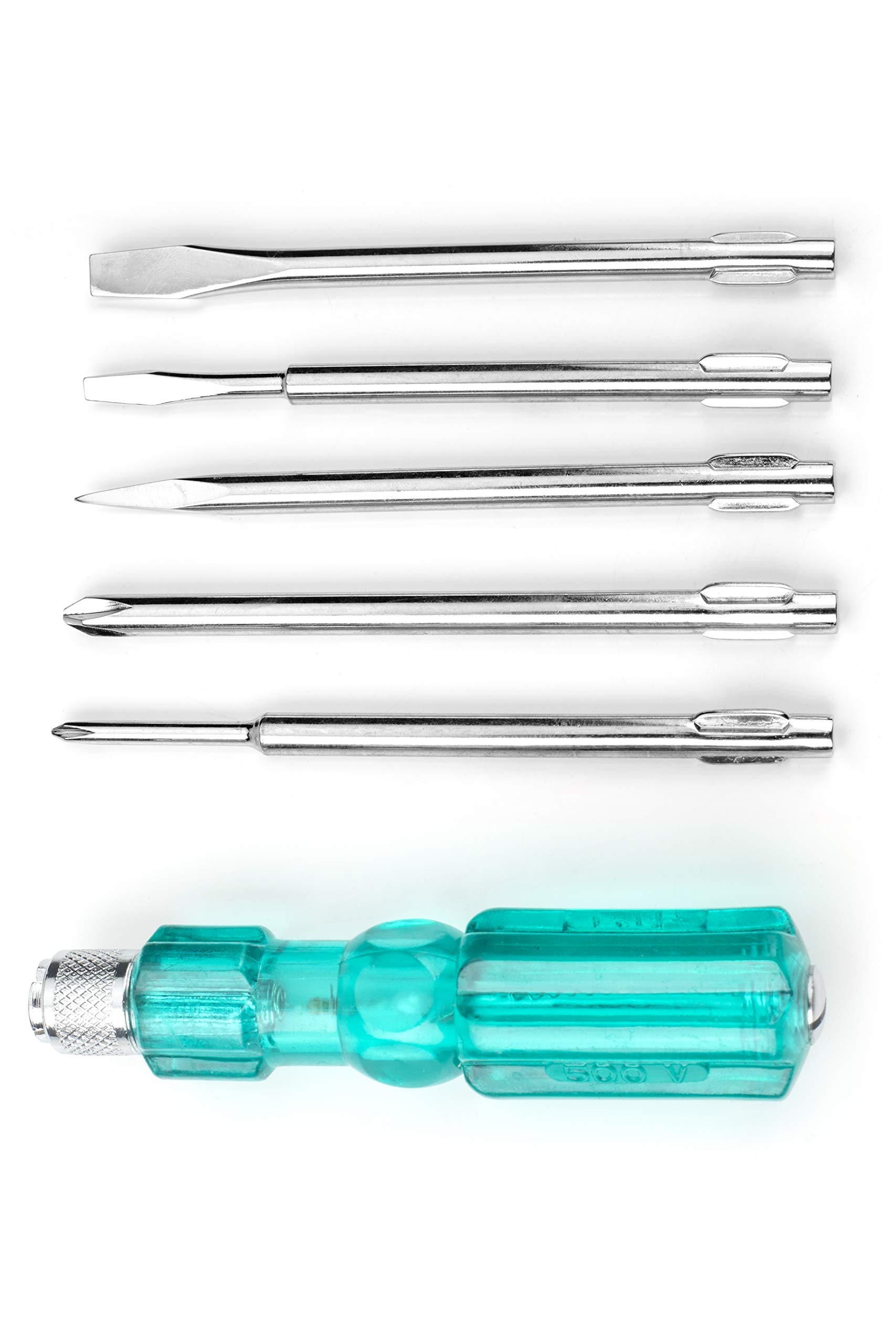 ACHRO 918 Universal 18-Piece Tool Kit Set for Home, Garage, Car, Bike & Industrial Use - Includes 6-Piece Screwdriver Set & 12-Piece Combination Spanner Set - Perfect for DIY Repairs, Maintenance & Professional Work