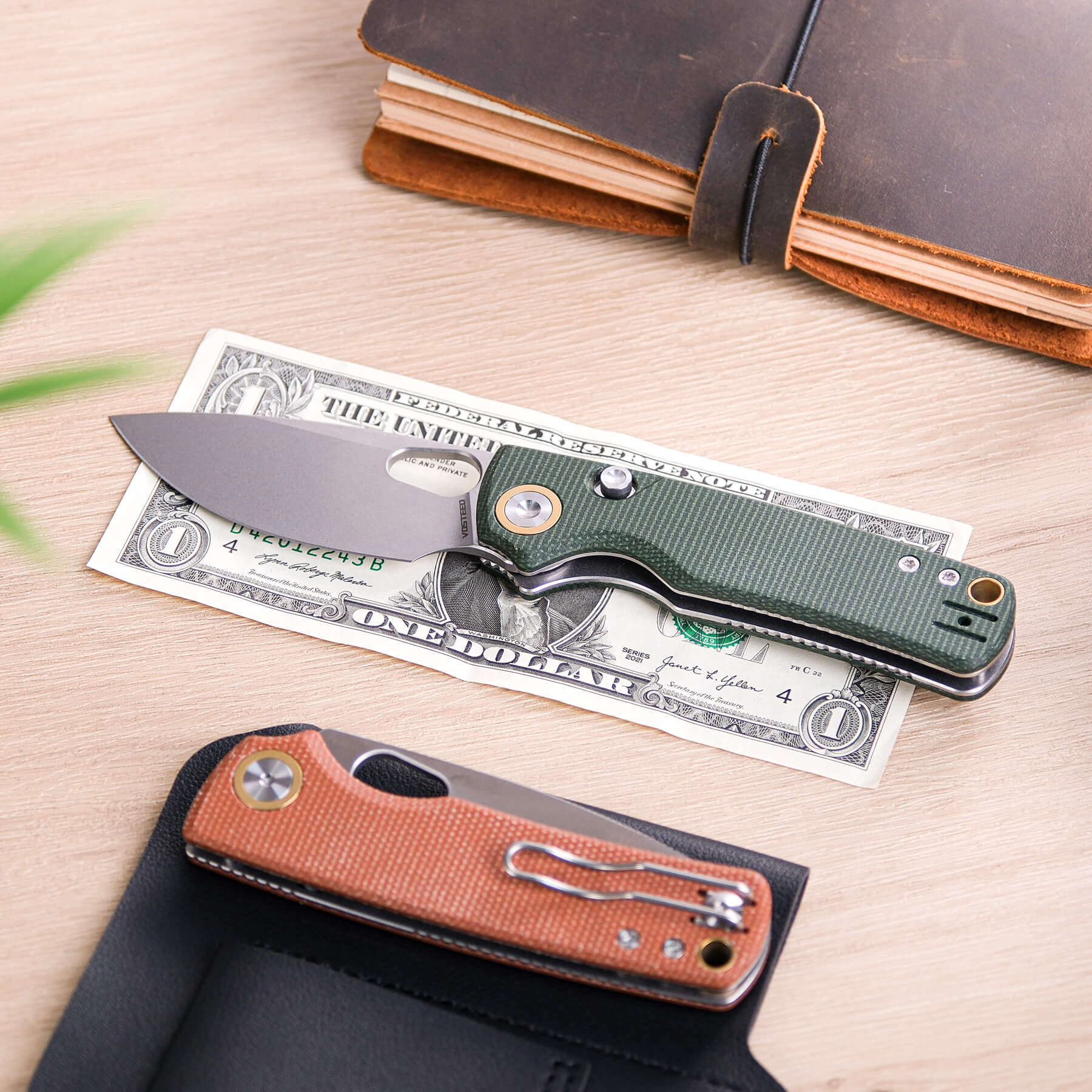 Porcupine Top Liner Lock Folding Pocket Knife - 2.99