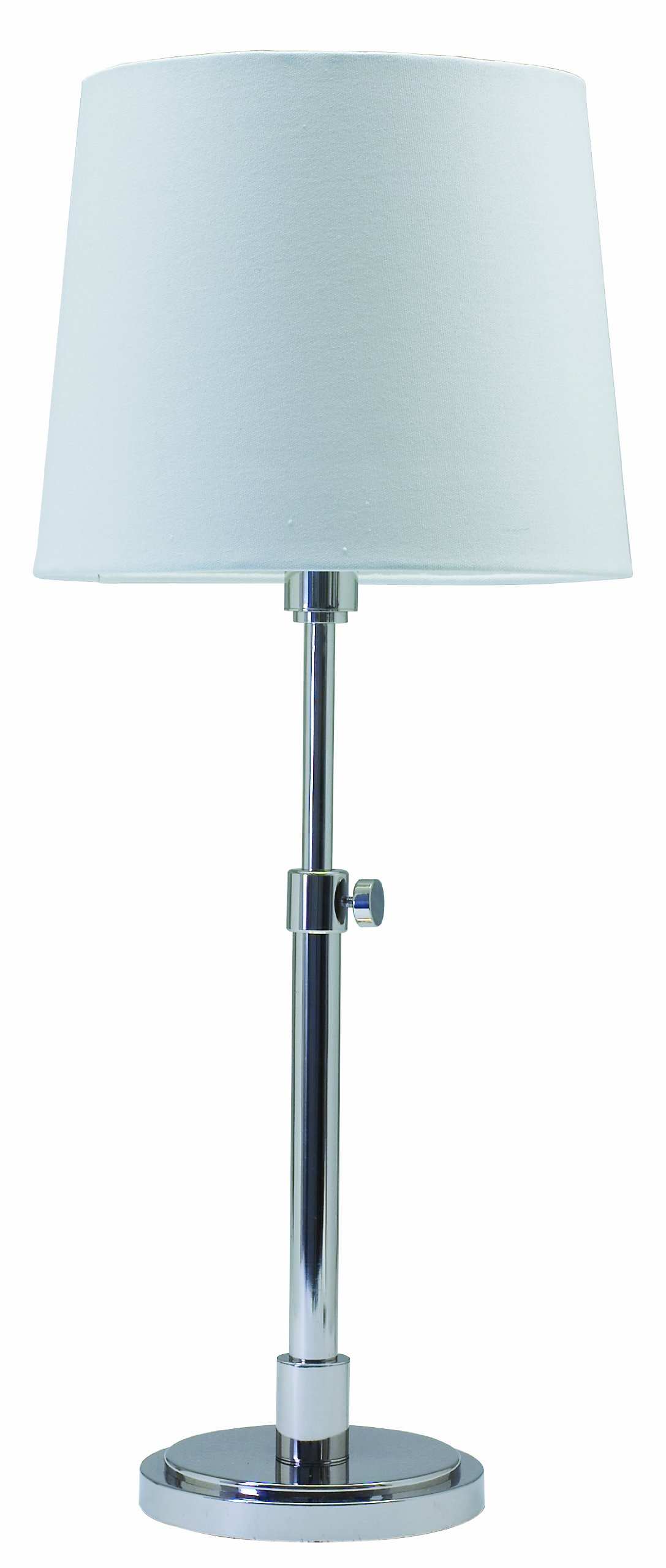 House of Troy TH750-PN Portable Table Lamp - Polished Nickel Finish with Off-White Linen Shade | Classic Town House Collection | Perfect for Bedside, Living Room & Office Lighting Decor