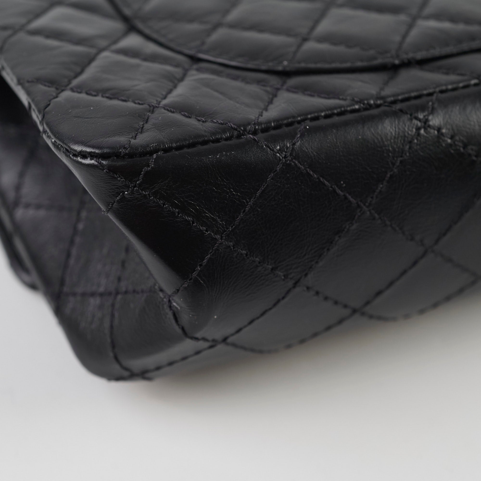 Chanel Reissue 2.55 Lucky Charms Small Black Leather Flap Bag 24 Series - Luxury Designer Handbag for Women, Perfect for Evening Events & Special Occasions