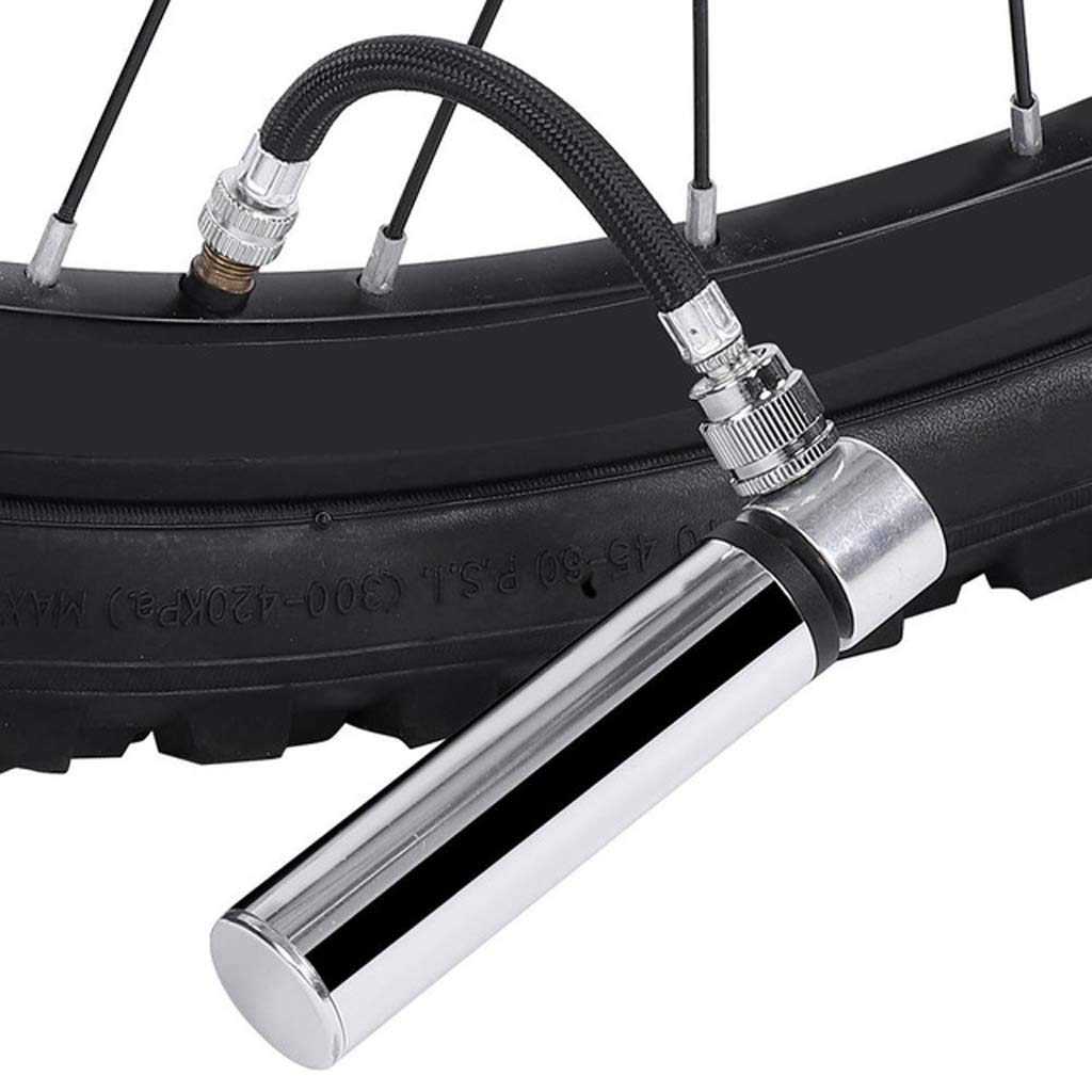 Makang Portable Bicycle Pump - High Pressure Aluminum Bike Tire Pump for Mountain & Road Bikes, Basketball & Football - Compact Hand Pump for Cycling, Sports & Outdoor Activities