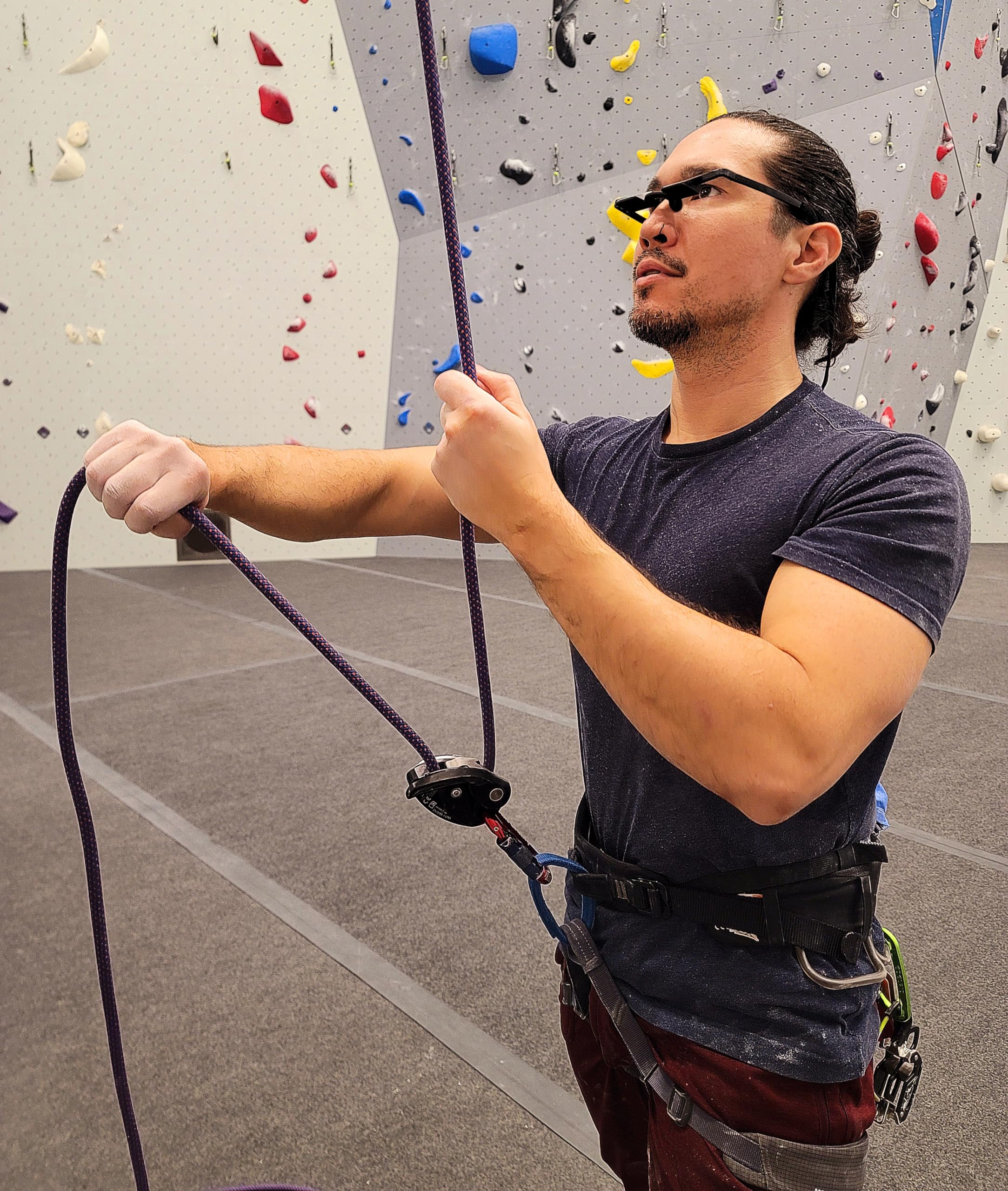 TWO STONES Belay Glasses for Rock Climbing - Lightweight & Durable Climbing Safety Glasses - Perfect for Lead Climbing, Belaying & Multi-Pitch Routes